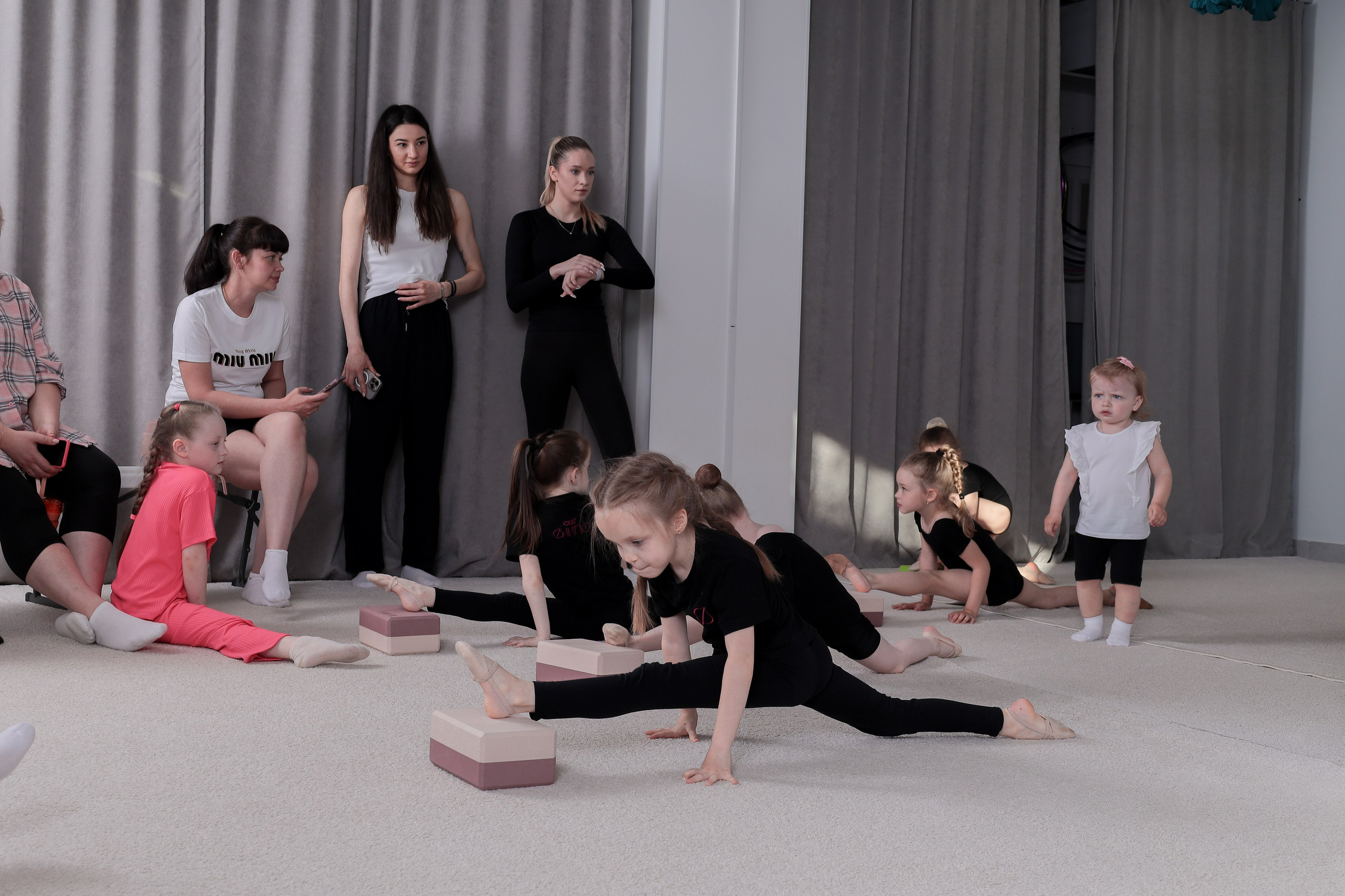 Открытый урок гимнастика. Фотограф Надршина Лилия