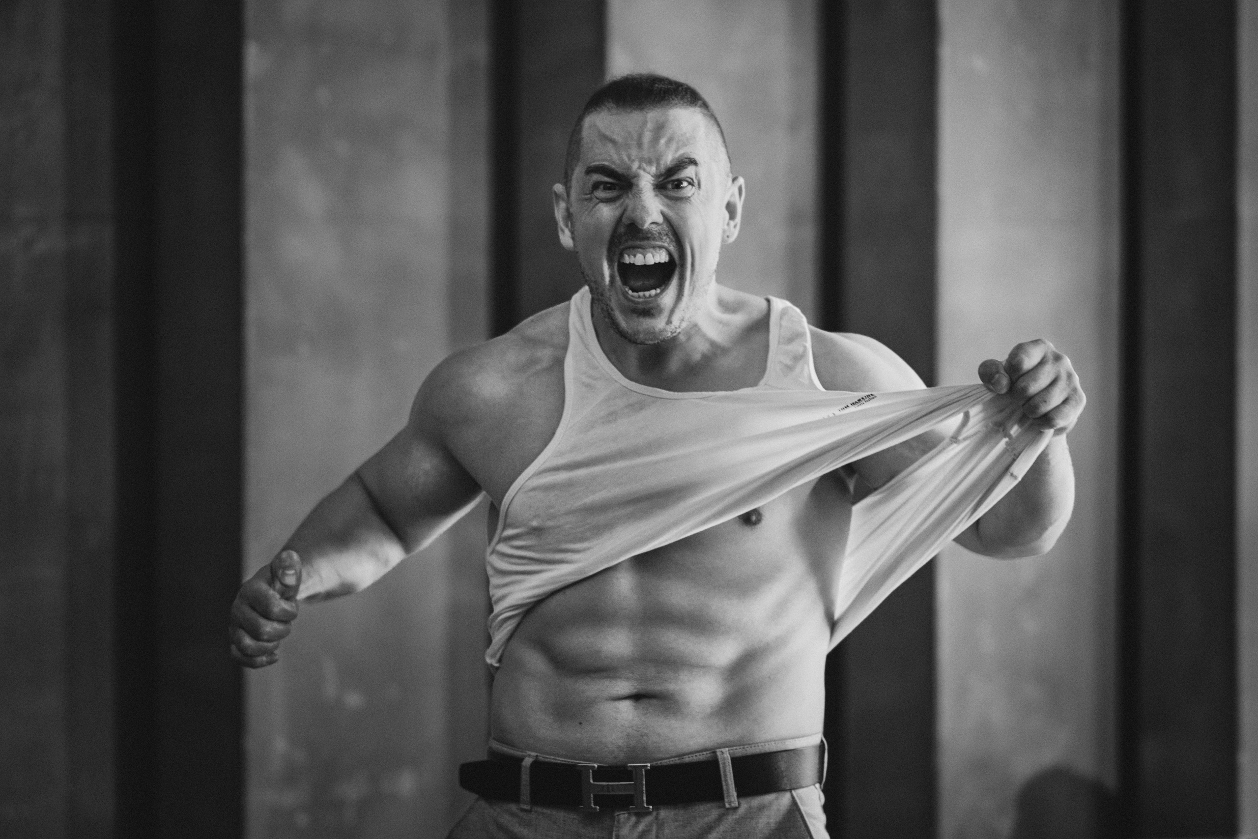 Боец. Актёрское портфолио для Вадима. Фотограф в Москве Михаил Елизарьев