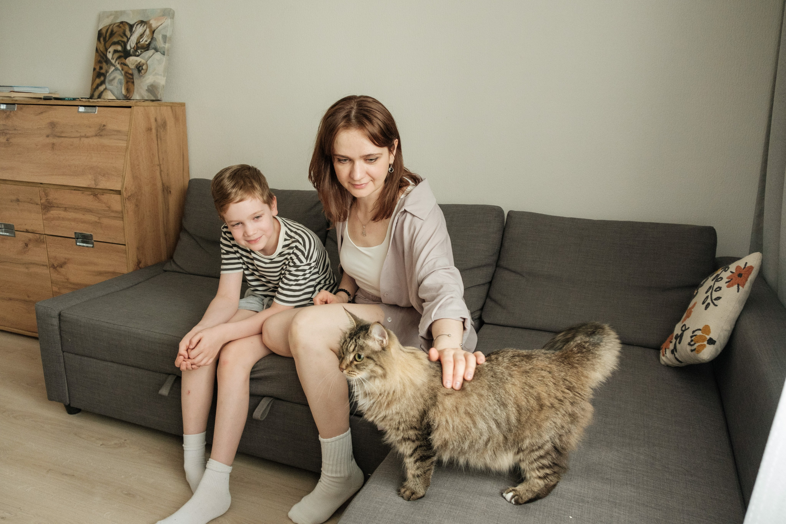 Ксения, Леонид и Сева. Фотограф Евгения Войко Тюмень