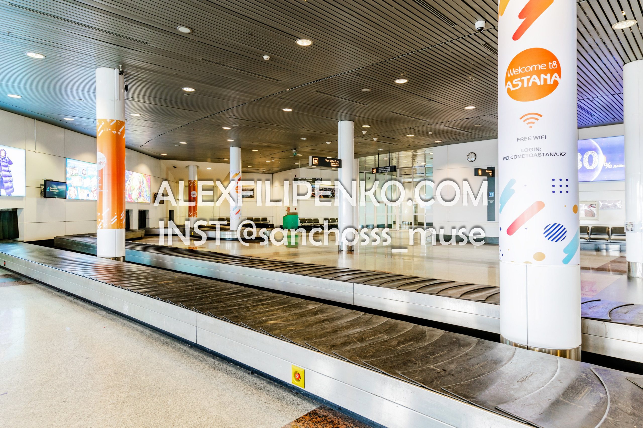 Фотосъемка для рекламного оператора MYD Production в Аэропорту Астаны. Фотограф интерьера недвижимости и архитектуры в Астане