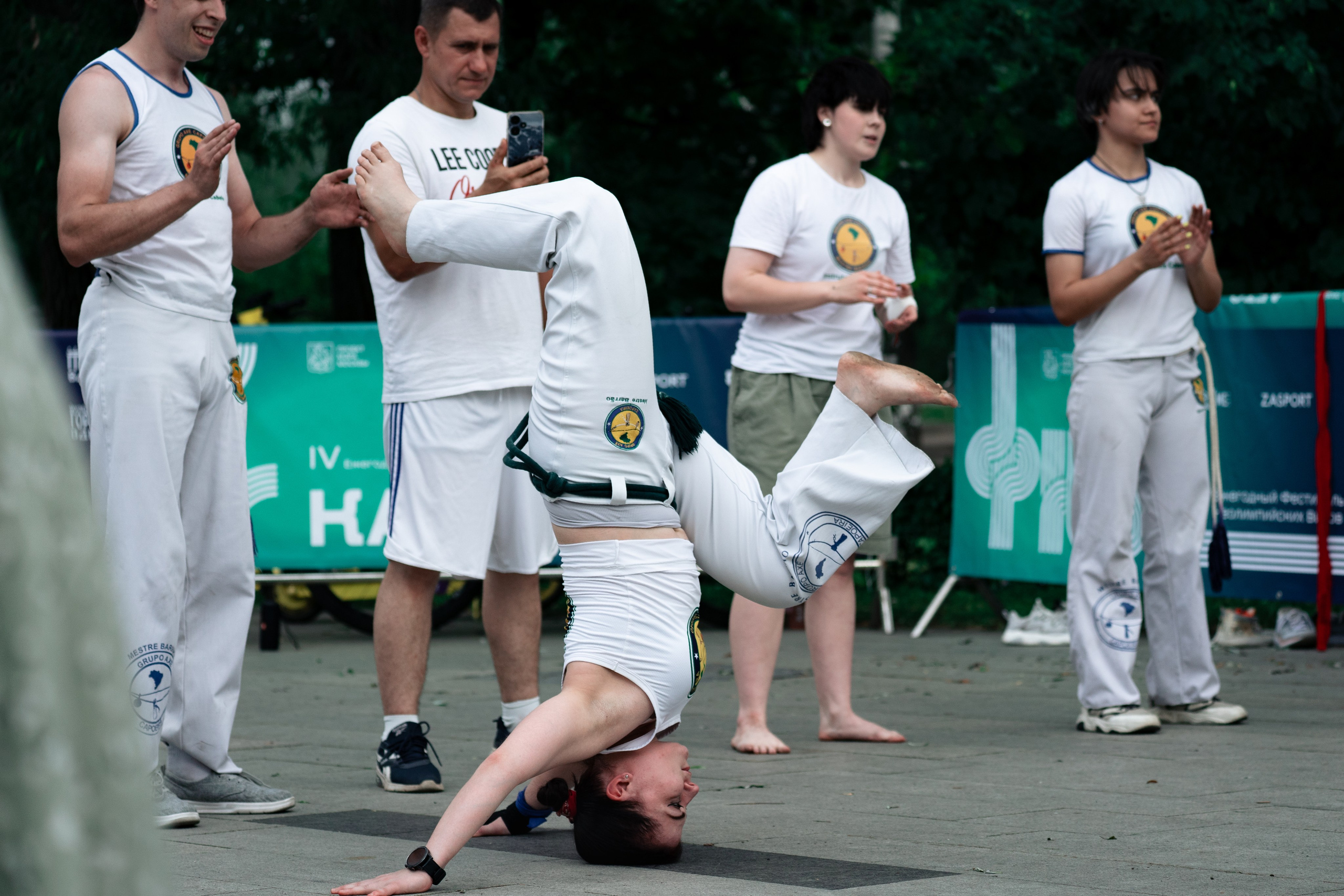 Открытый класс AXE Capoeira на фестивале неолимписких видов спорта на ВДНХ 2025 г:. Фотограф в Москве Ткаченко Владимир