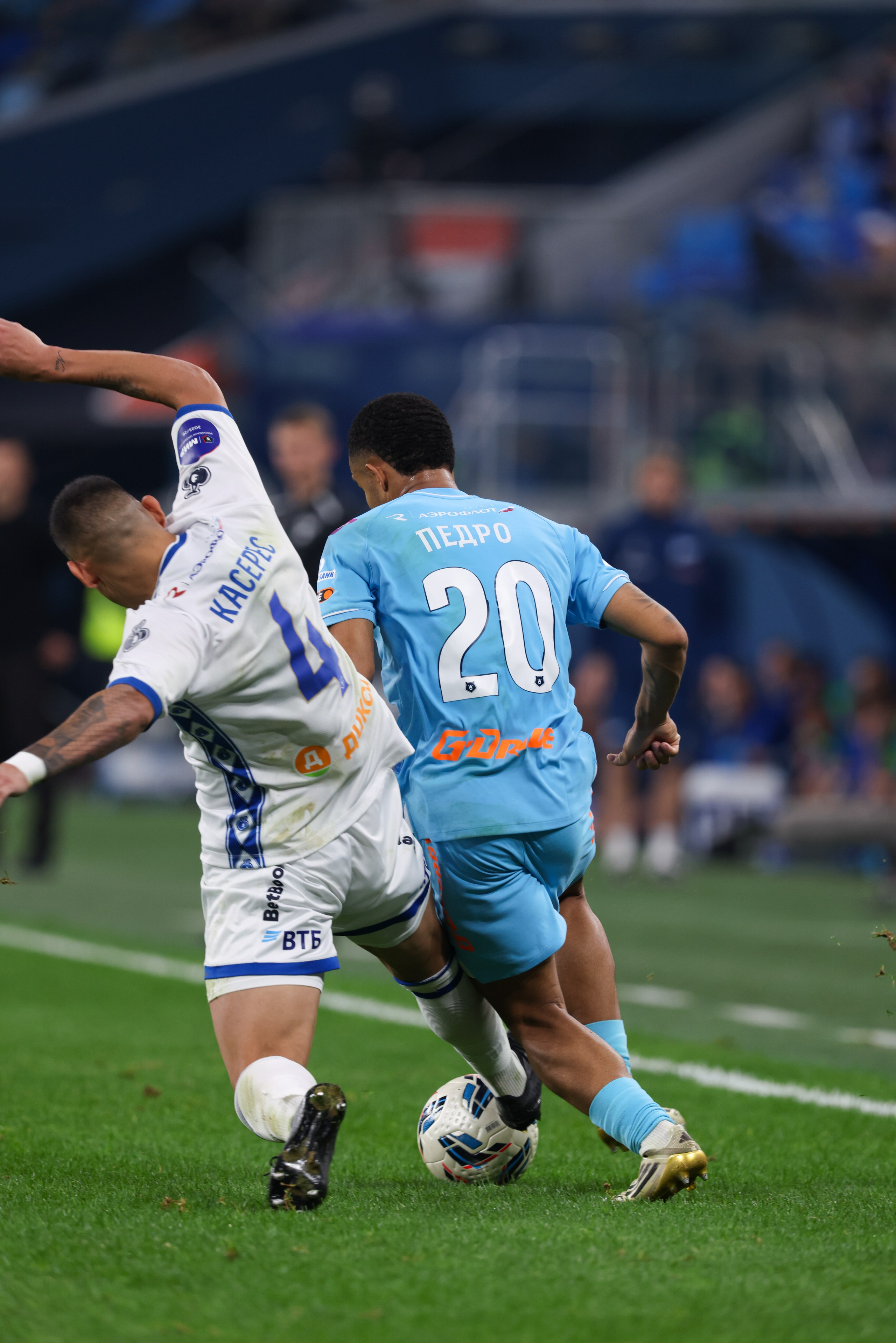 ФК «Зенит» — ФК «Динамо» Москва 26.10.2025. Спортивный и репортажный фотограф Антон Тереханов