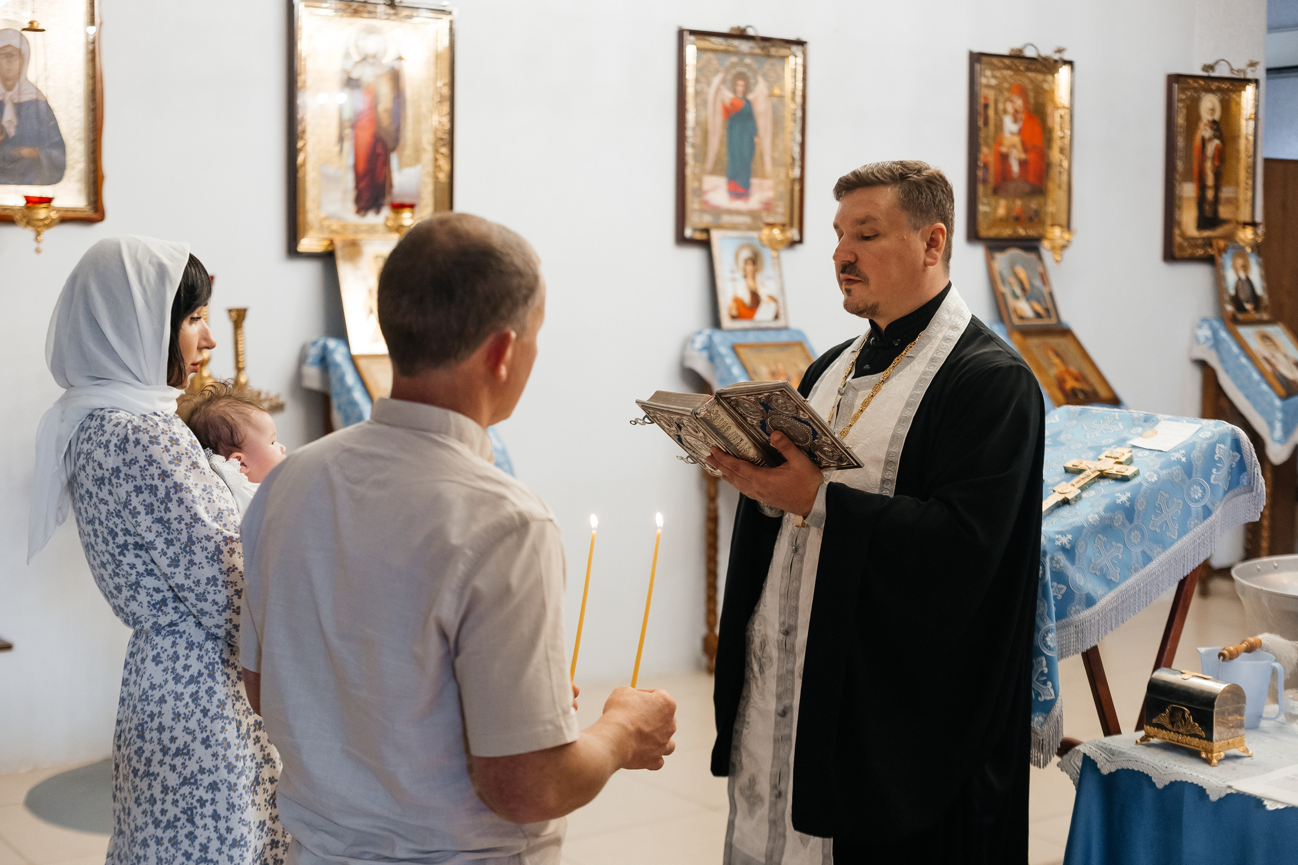 Крещение. Профессиональный фотограф Светлана Рыбка