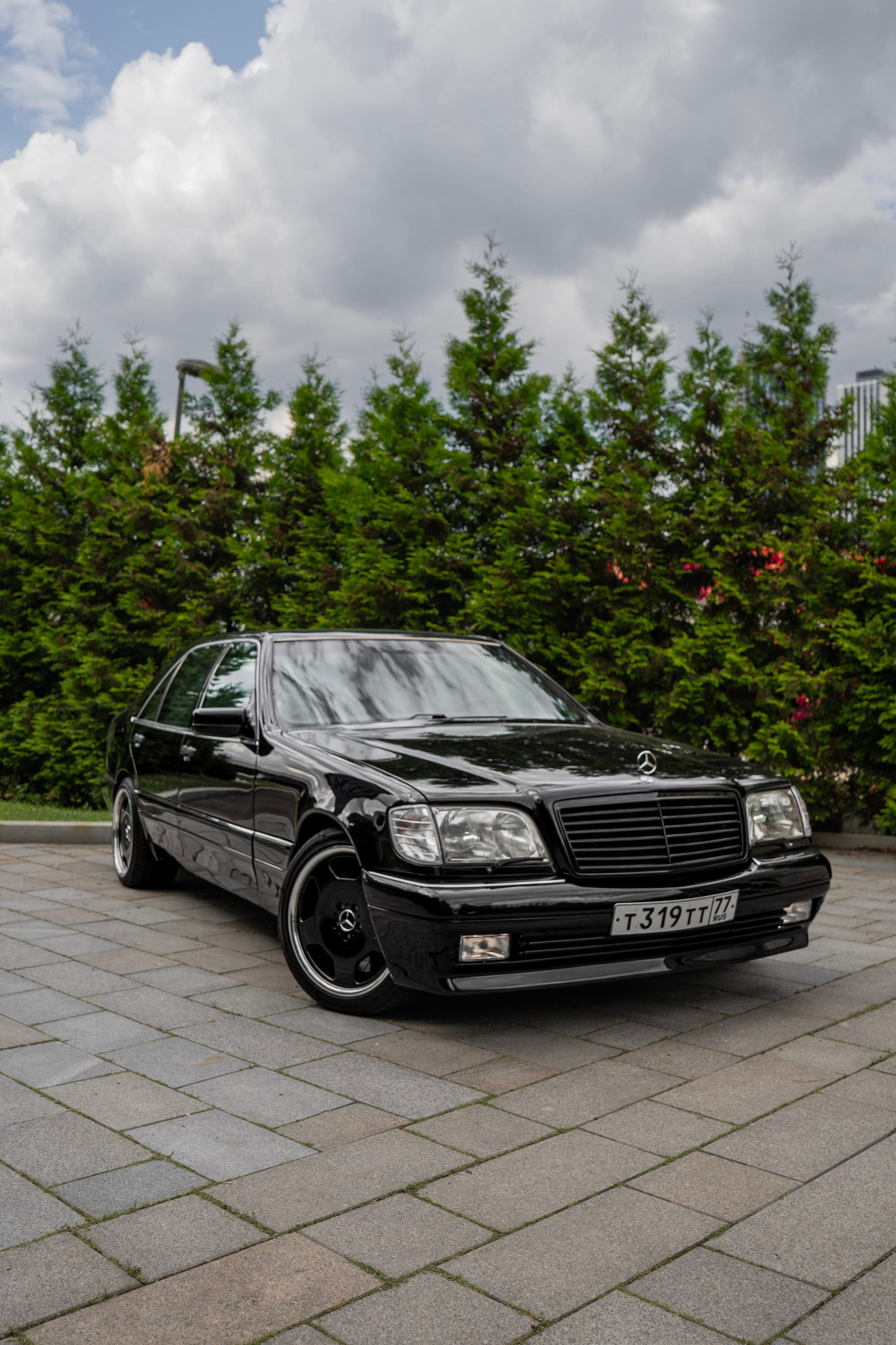 Mercedes W140. Автомобильный фотограф Ногинск Денис Городок