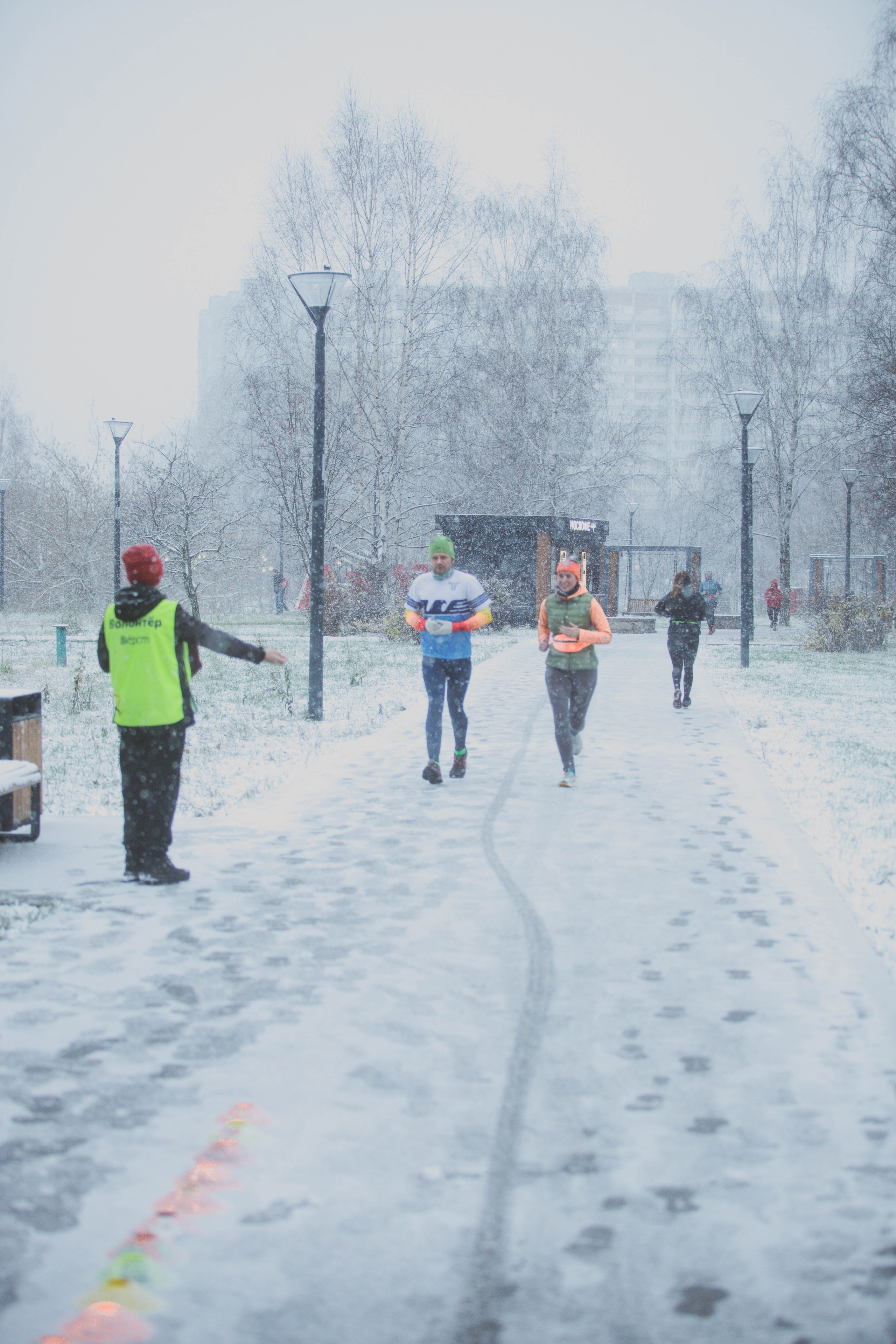 Снежные 5 Верст Бабушкинская. Александра Мельниченко/ Бегающий фотограф