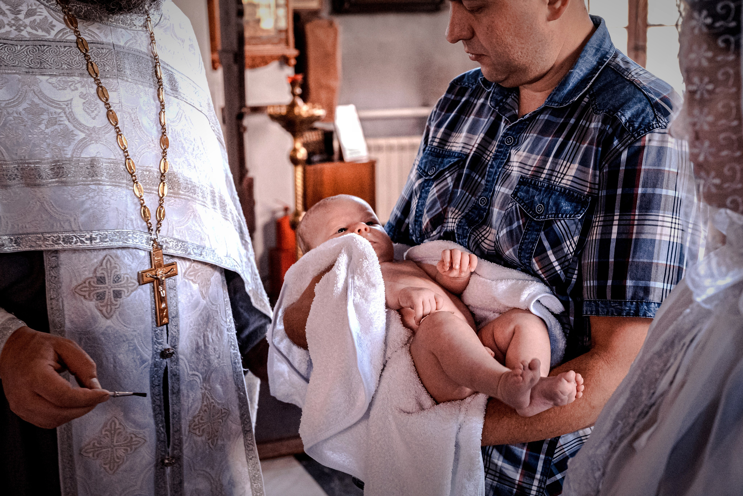 Крещение Екатерина. Семейный и детский фотограф Москва