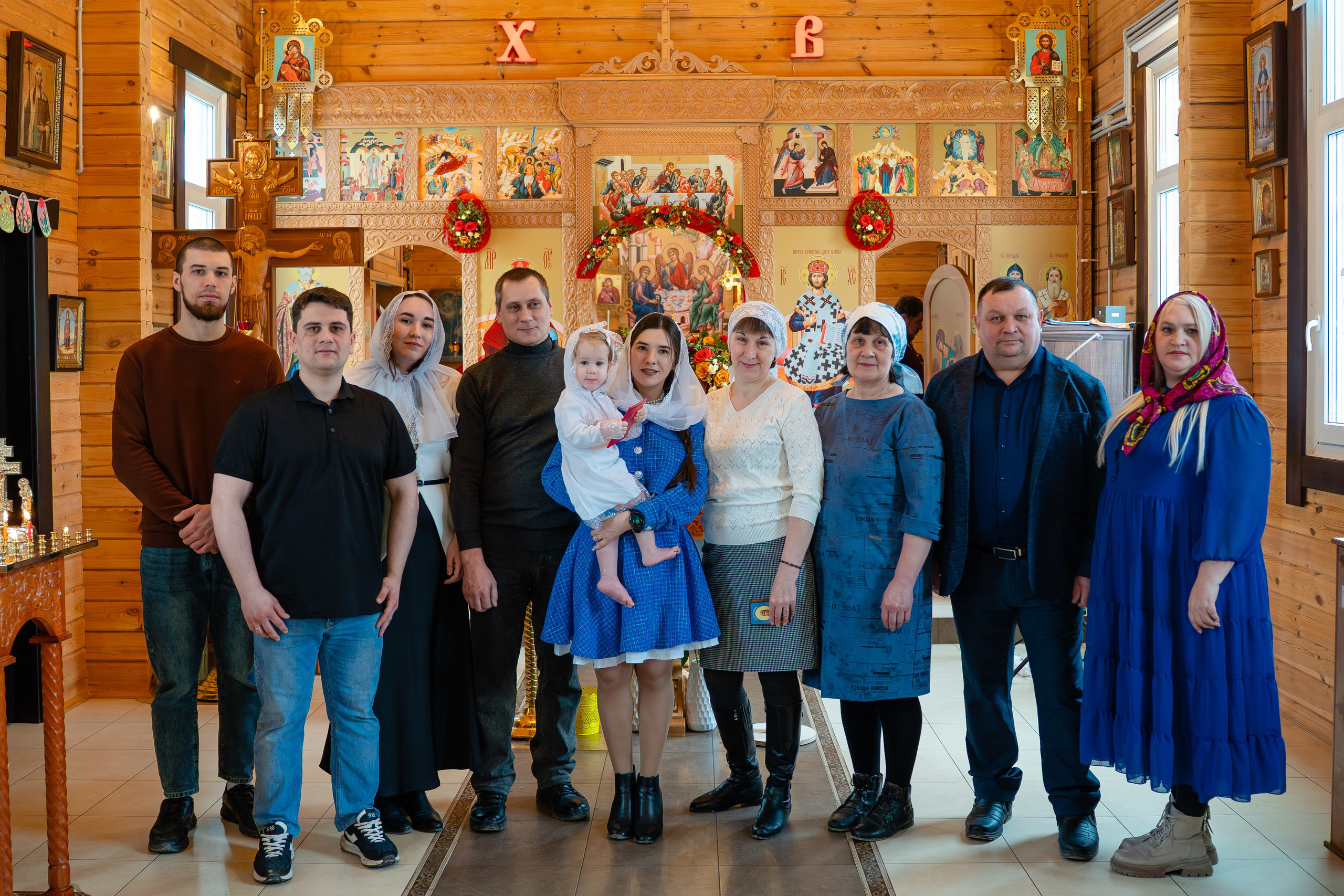 Фотосъёмка крещения. Фотограф в Томске Григорий Шаповалов