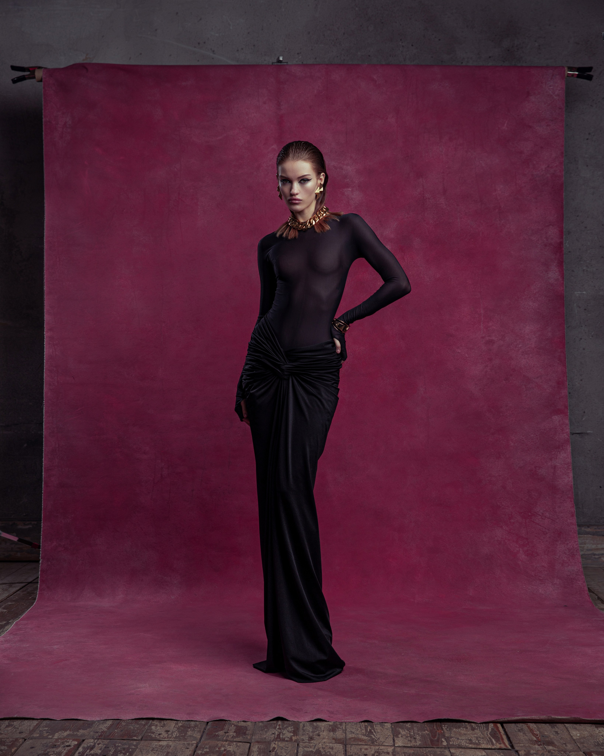 Try me on A/W 2025 lookbook. Жиркова Ирина — фотограф для брендов в Москве