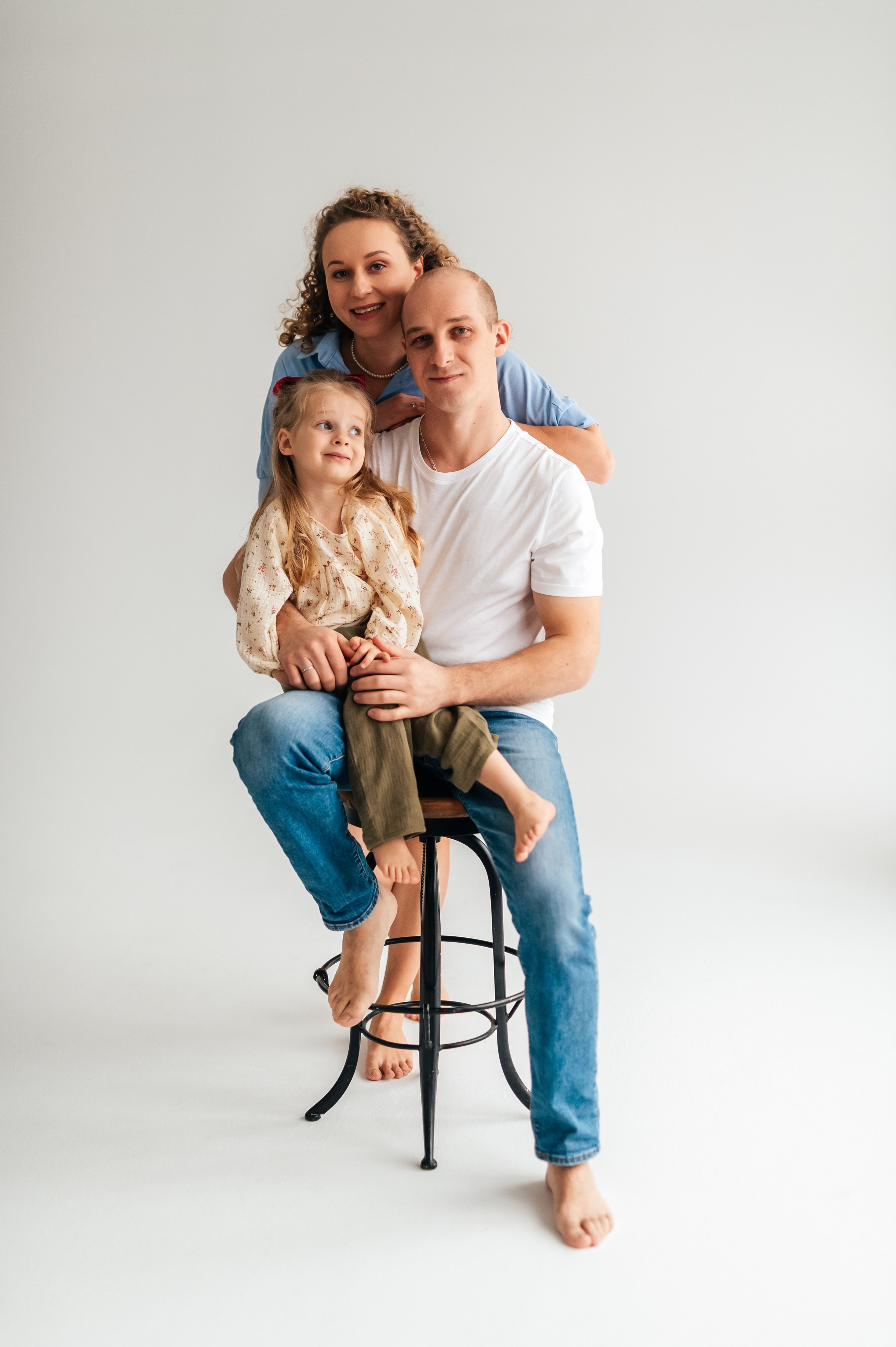 Январская егоза в фотостудии. Семейный фотограф. Lifestyle. Москва. Анастасия Михайлова