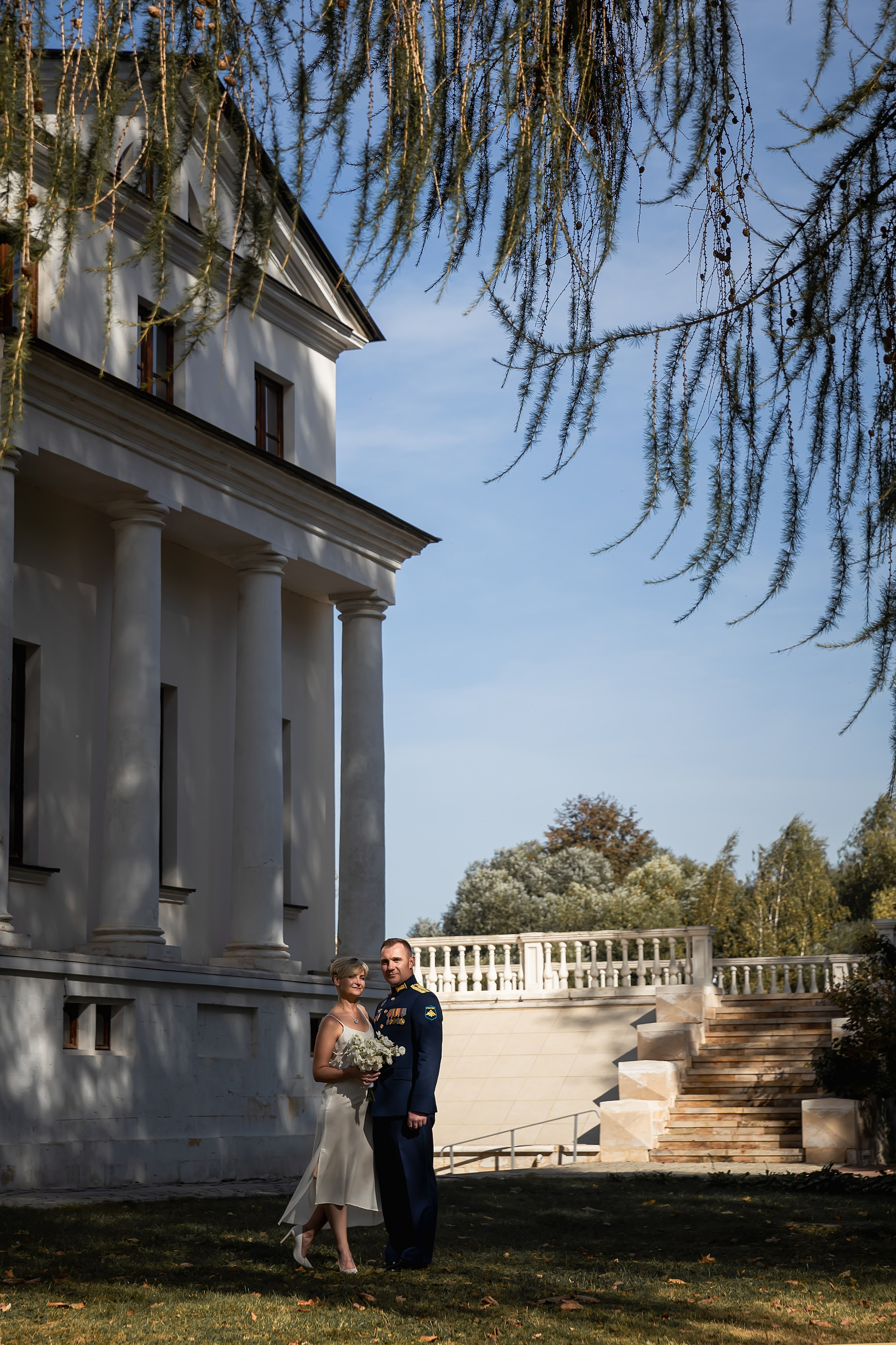 Свадьба в усадьбе Остафьево. Школьный и детский фотограф Старожилово