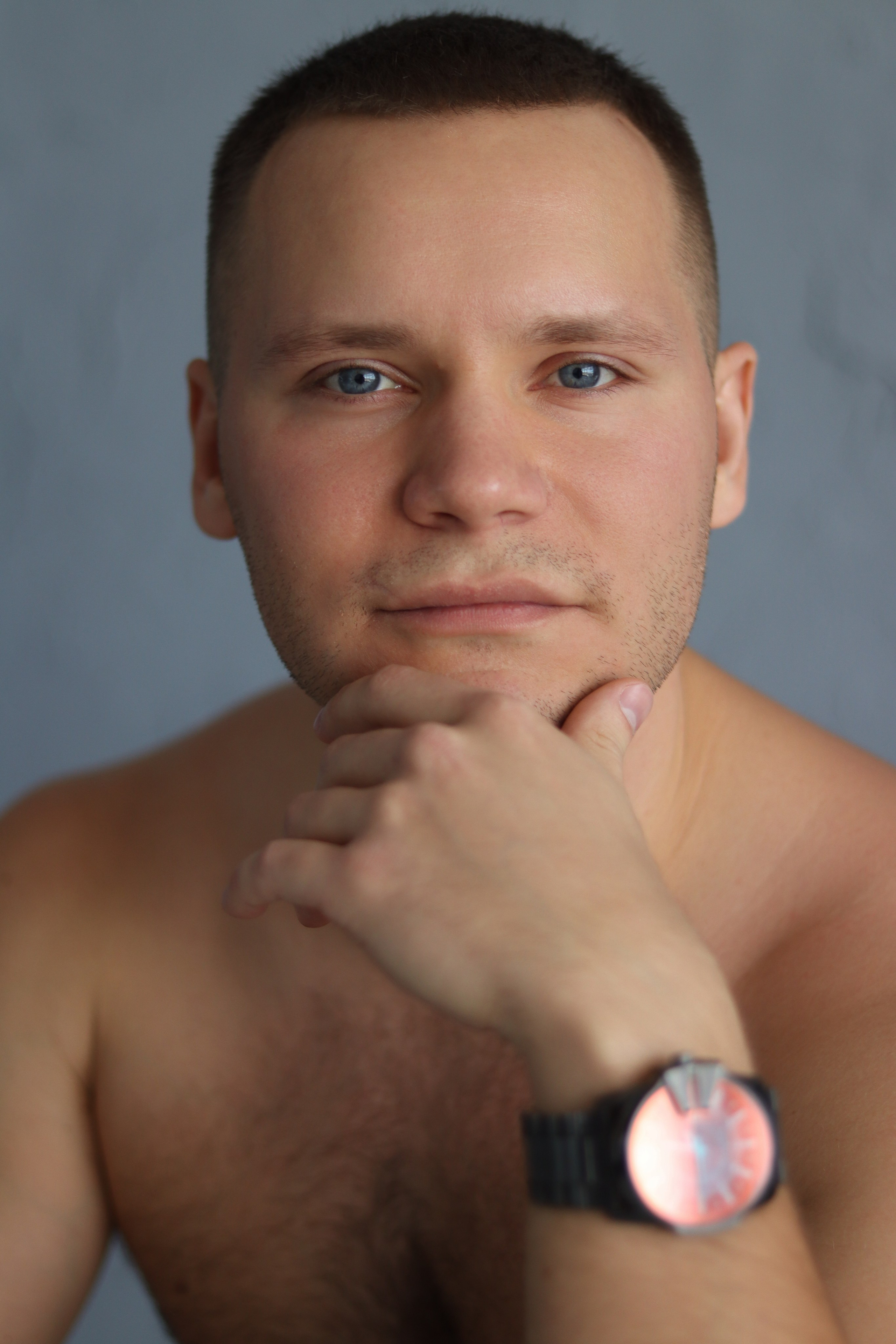 Фотосьёмка для Витали в студии. Фотограф Самара Лена Мандарин