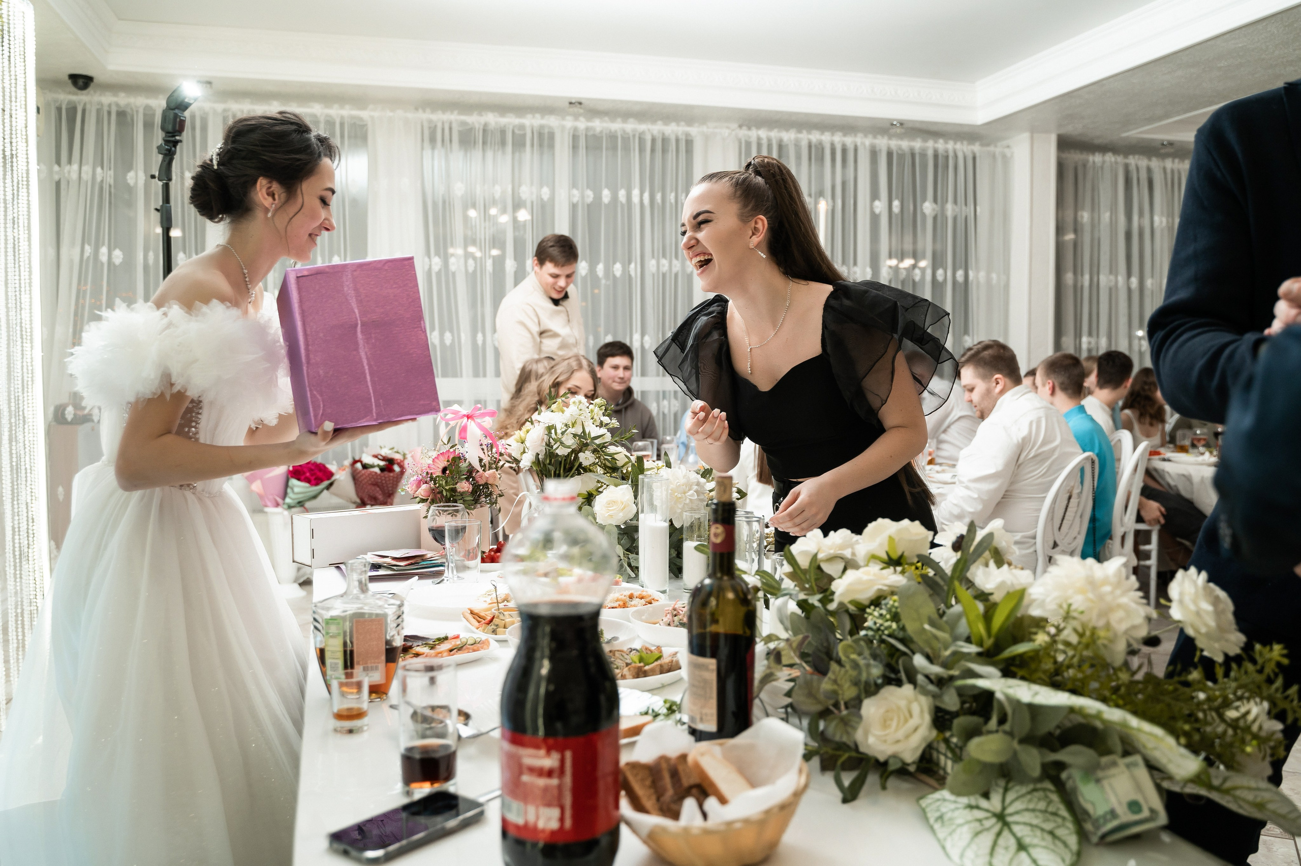 Свадебный банкет. Фотограф Алина Филимонова Тверь