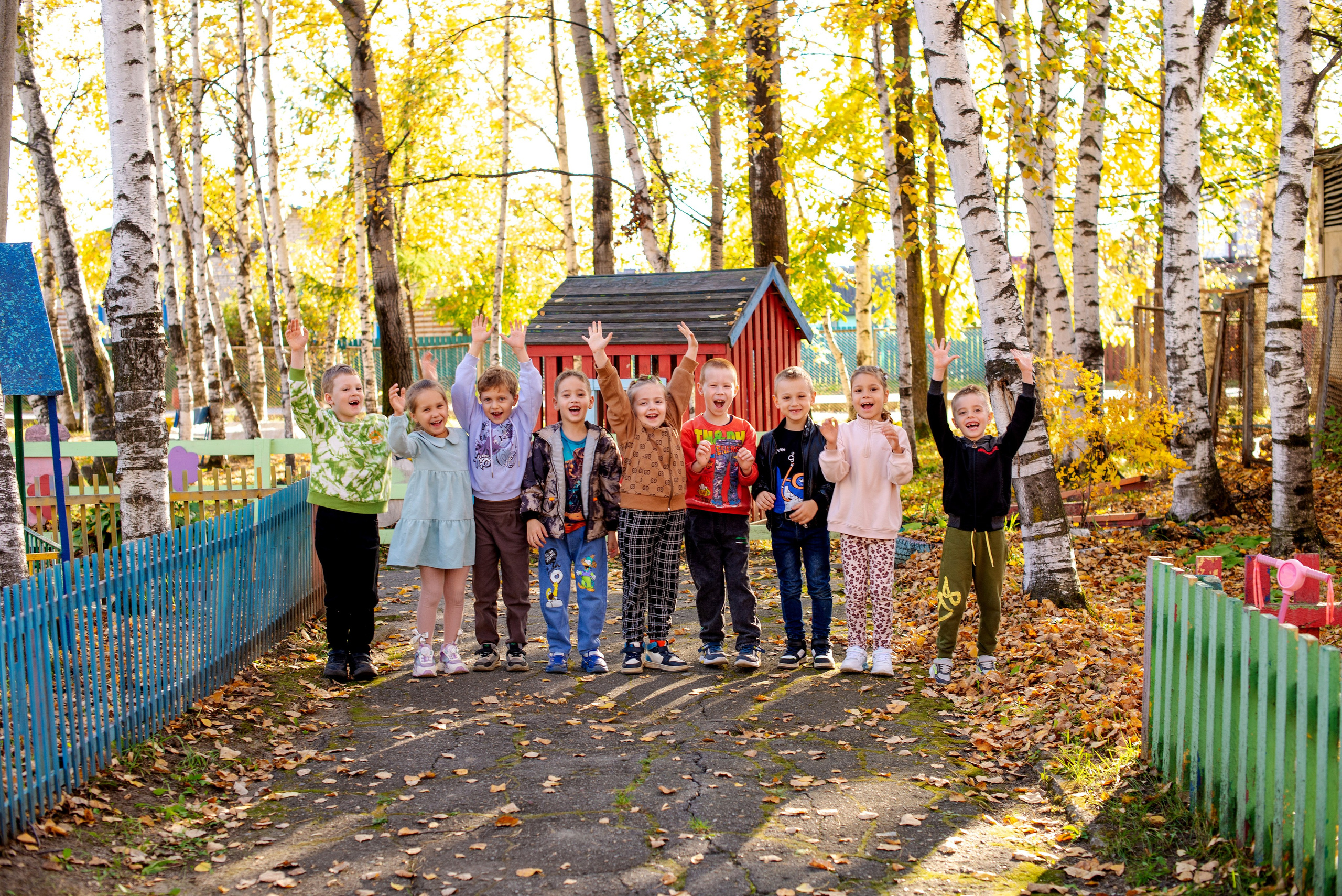 Съёмка в школе и в детском саду. Фотограф в Хабаровске