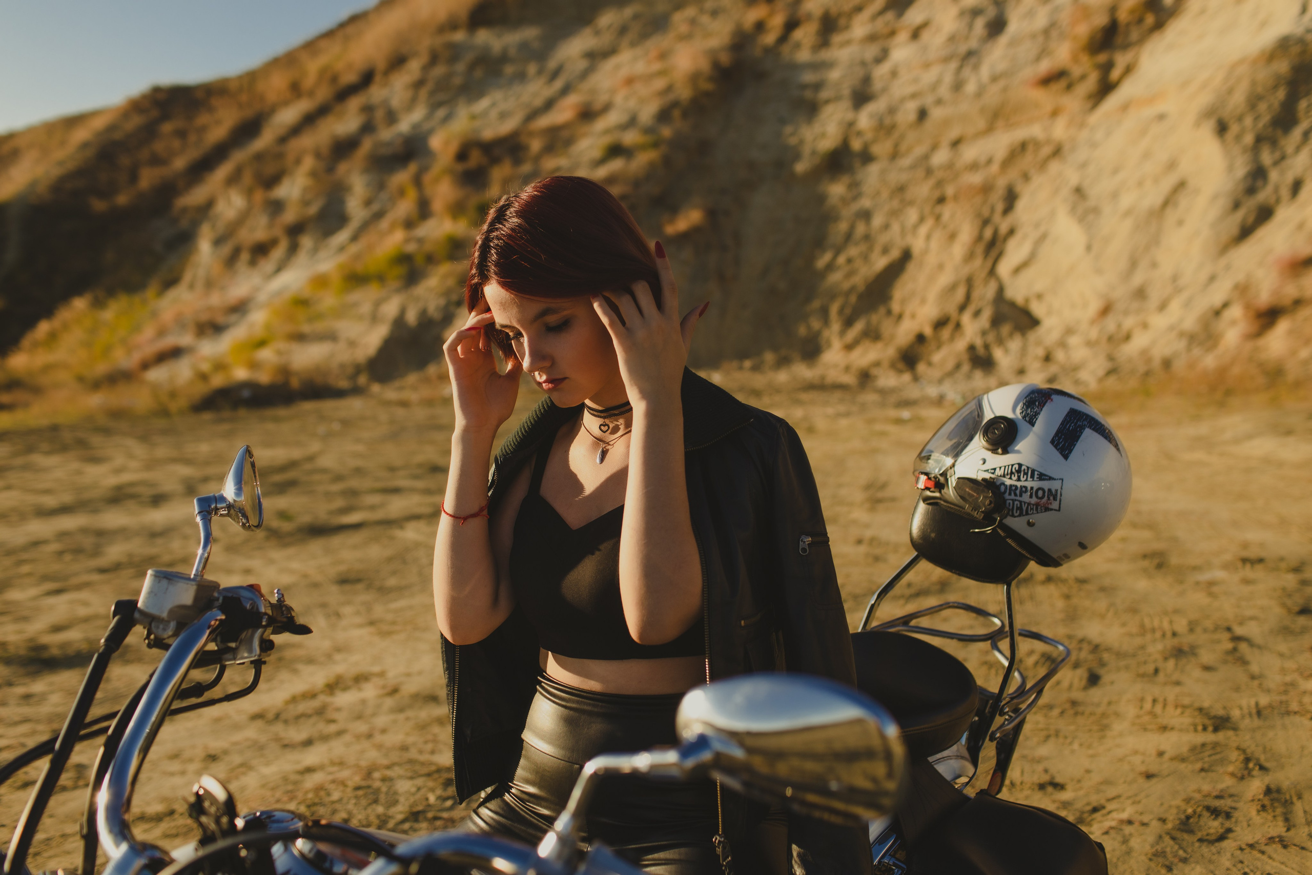 MOTOGIRL. Фотограф Софья Васильковская