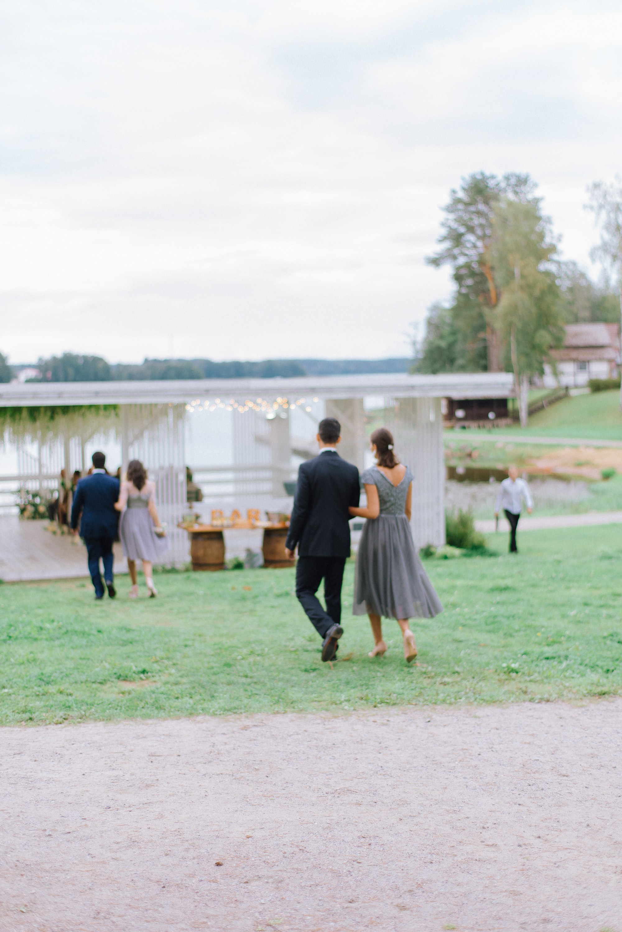 Свадьба на озере. Изящная фотография | Ксения Милушкина