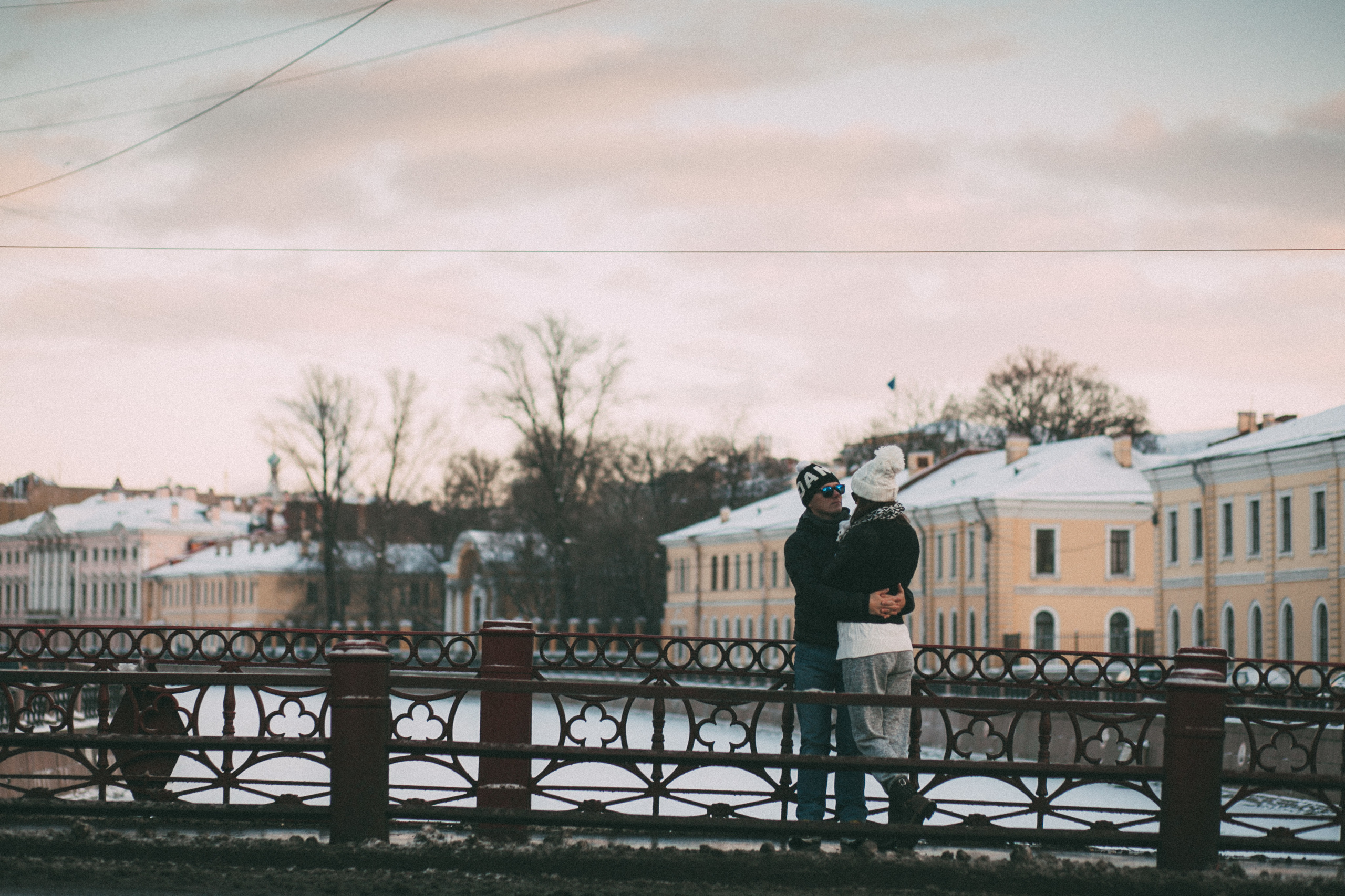 Зимняя фотопрогулка. Семейный фотограф, свадебный фотограф, женский портрет в Санкт-Петербу