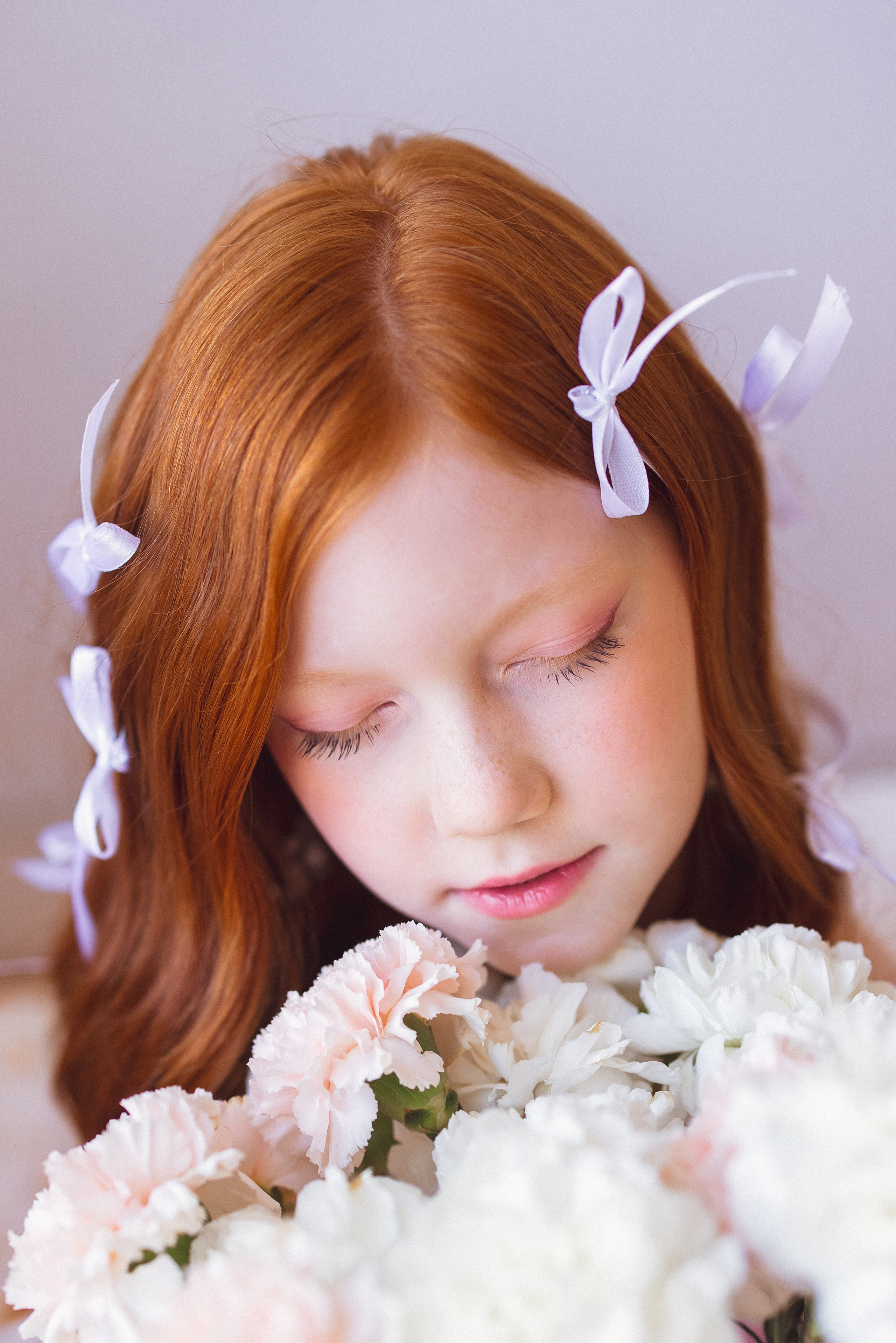 Фотосессия с живыми цветами в фотостудии г. Краснодар. Семейный и детский фотограф в Краснодаре Анна Трашкова