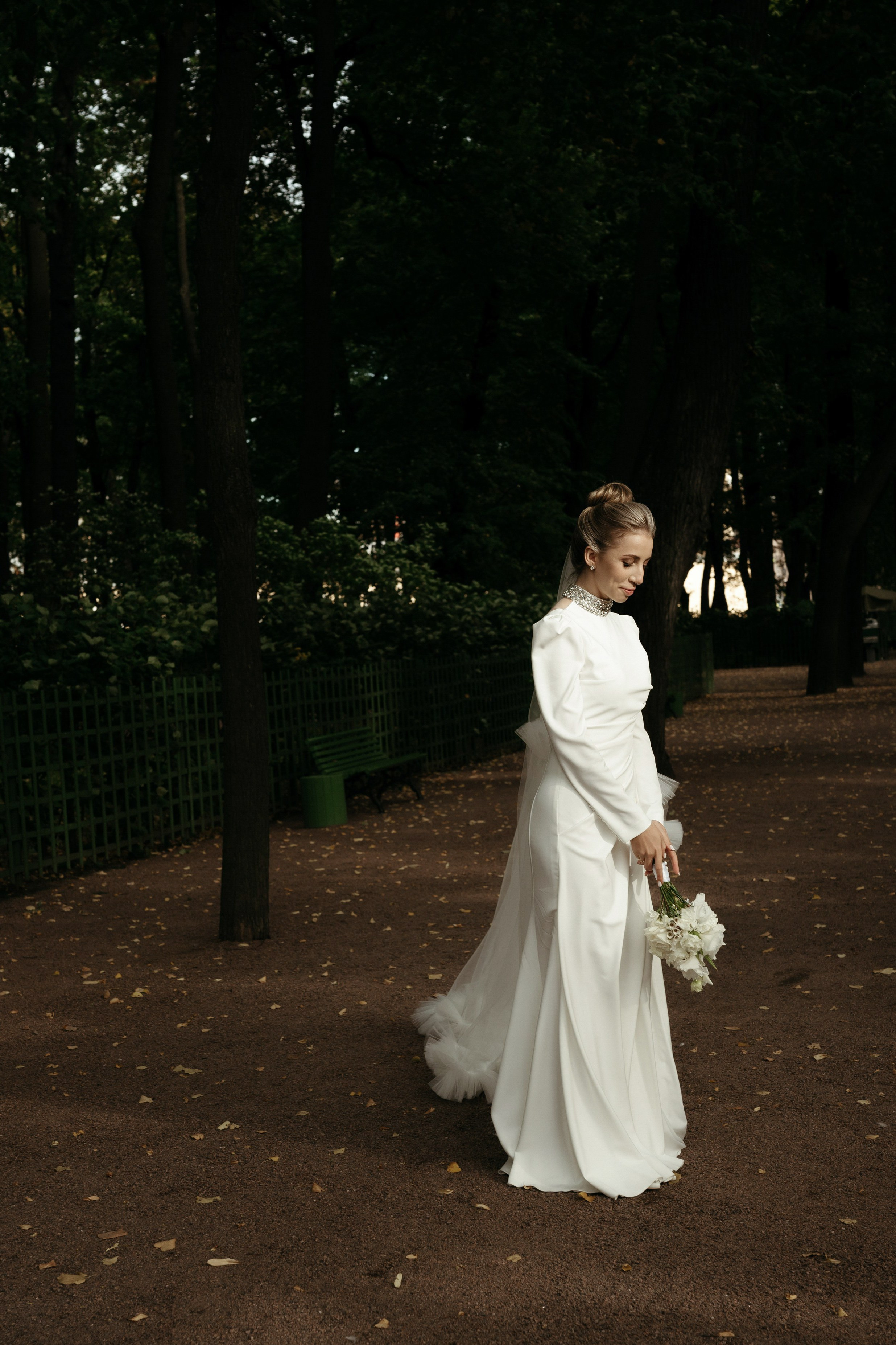 Однажды в летнем саду. Свадебный фотограф в Петербурге Таша Вайб