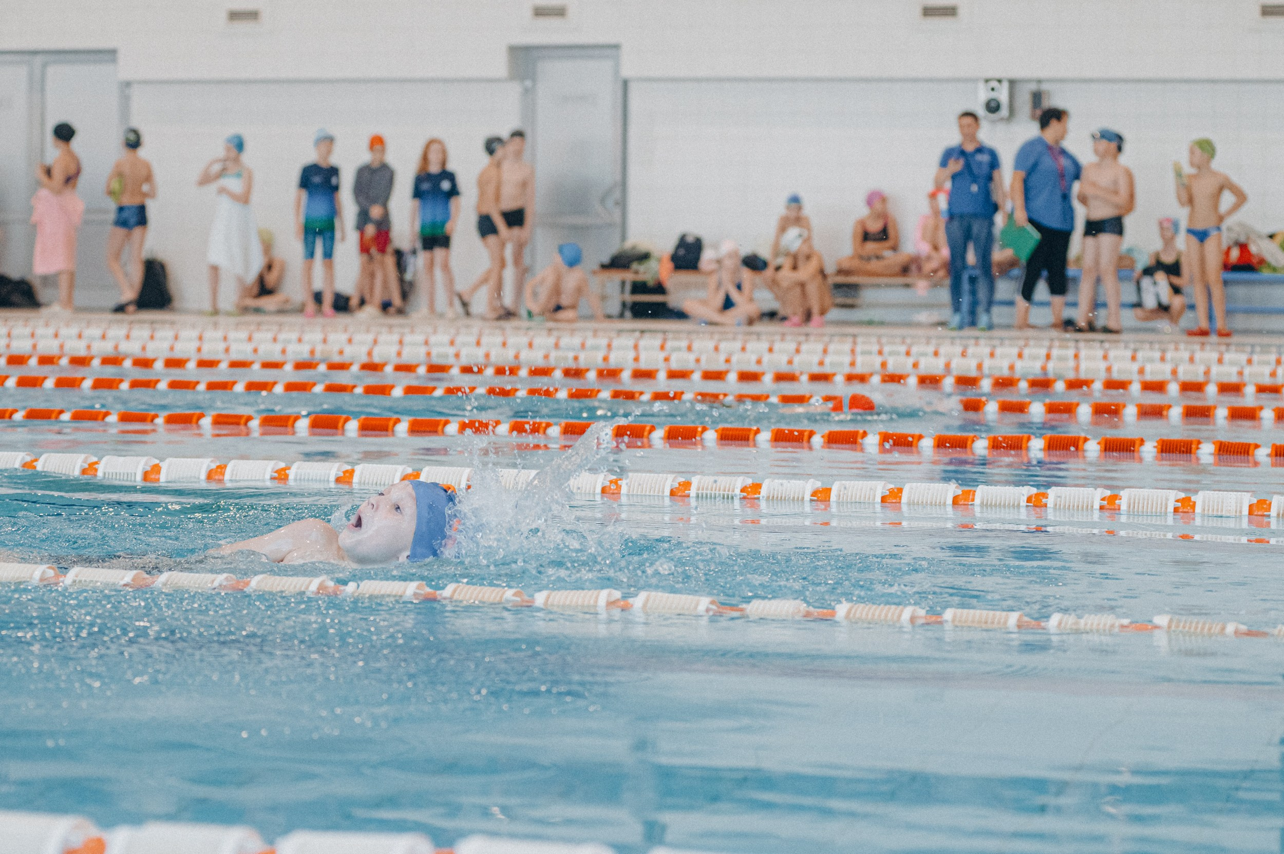 «Новогодние заплывы» в СОЦ «Зодчий». Фотограф Дмитрий Пименов