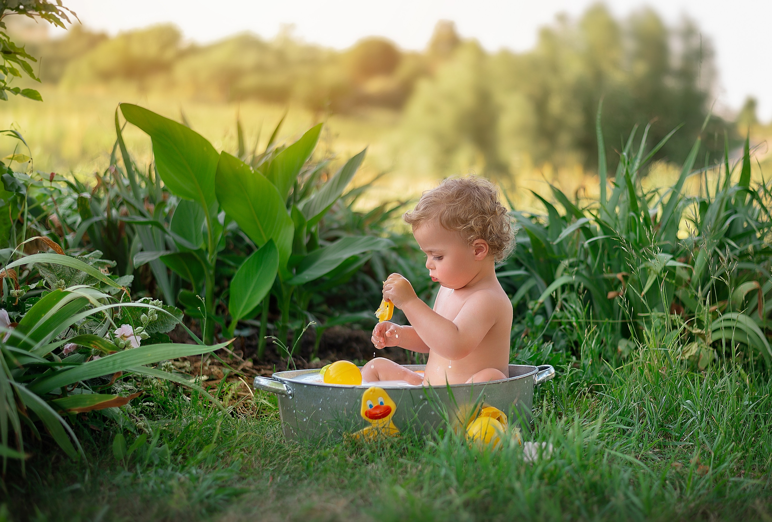 Молочная ванночка. Семейный и детский фотограф в Шатках и Арзамасе Александра Магомедова
