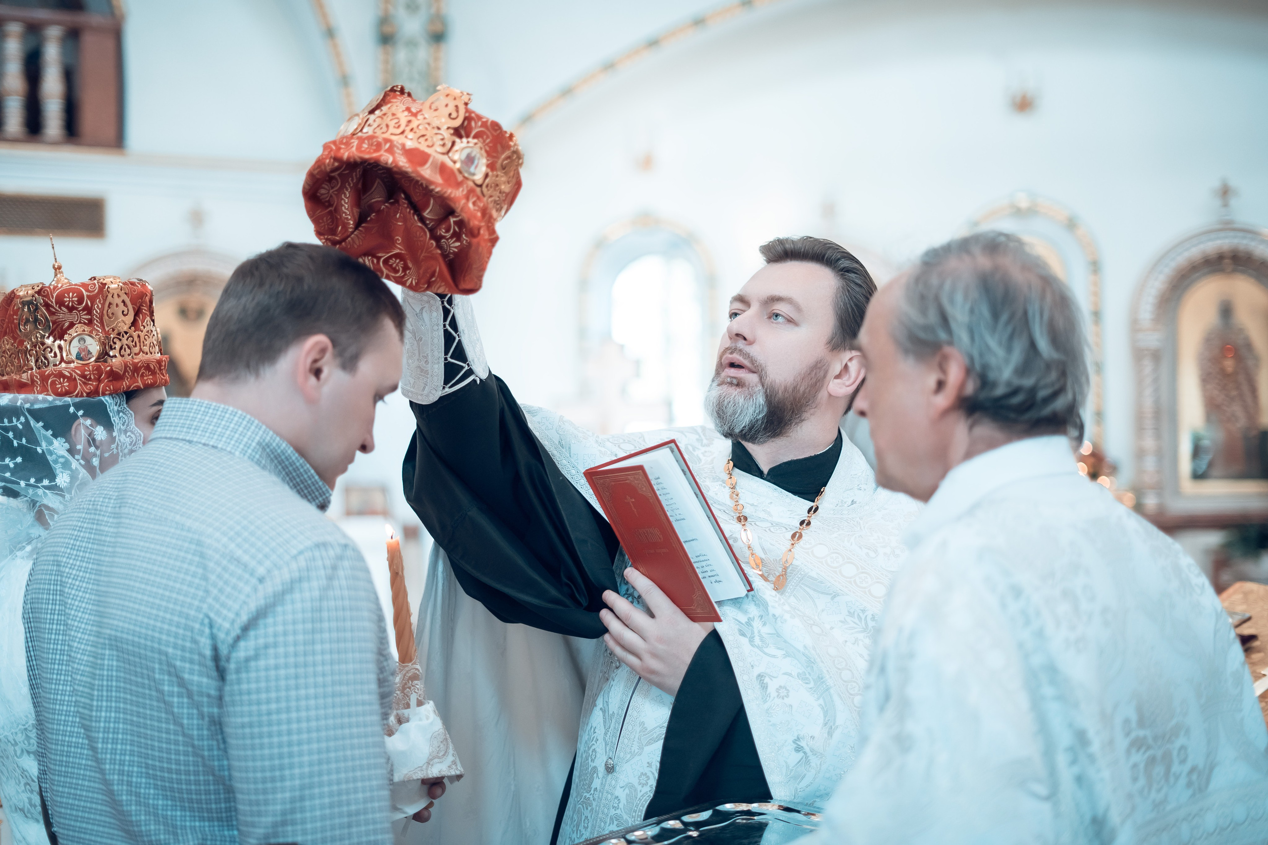 Таинство Венчания Екатерины и Антона