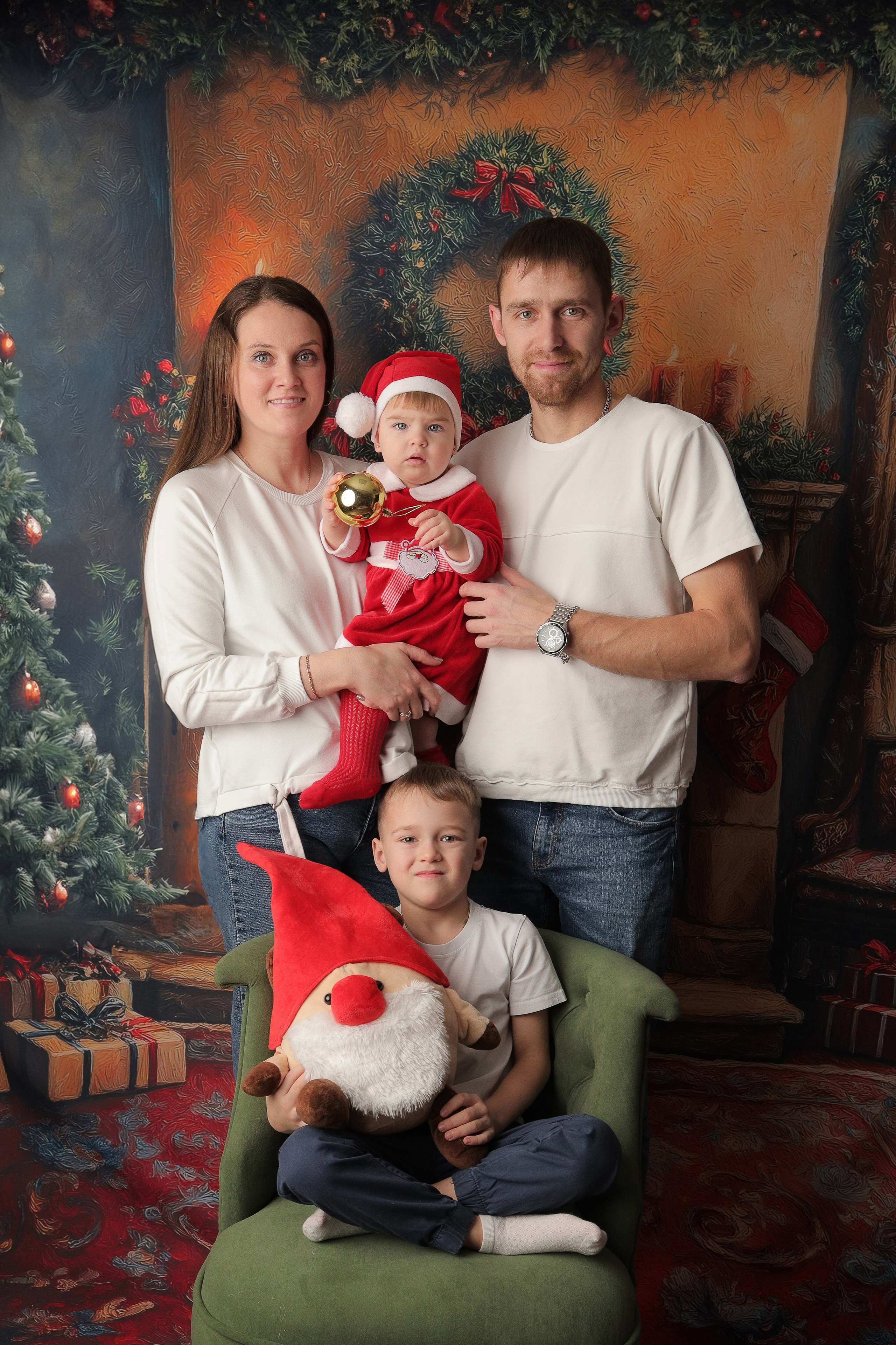 Полиночка, 1 годик. Фотограф новорожденных в Новокузнецке Анна Горошникова