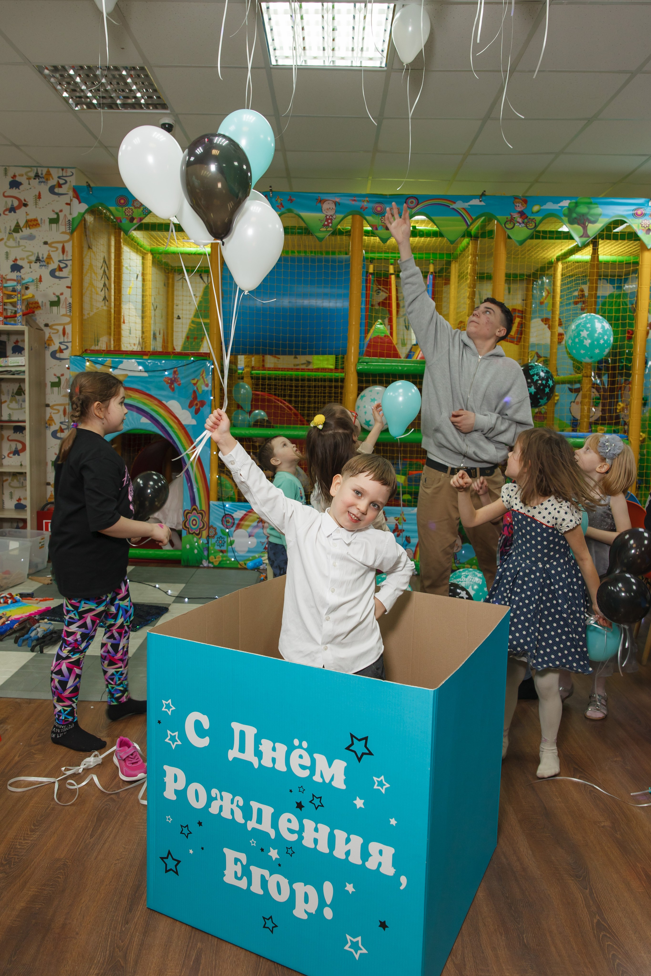 День рождения Егора, 6 лет, «Мультяшка». Свадебный и репортажный фотограф (Москва, Королев и другие)