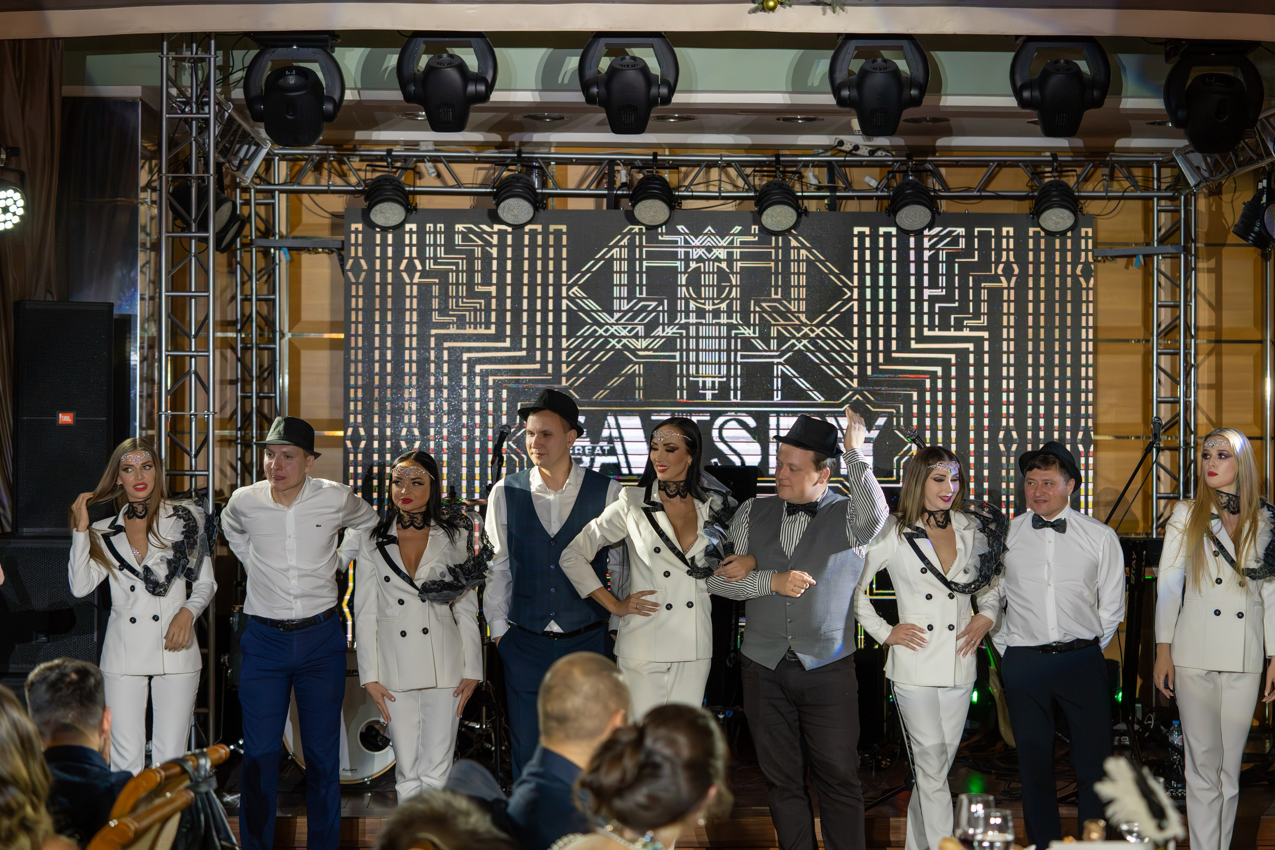 Новый год в стиле Great Gatsby. Репортажный фотограф в Красной Поляне и Сочи Павлюченко Екатерина