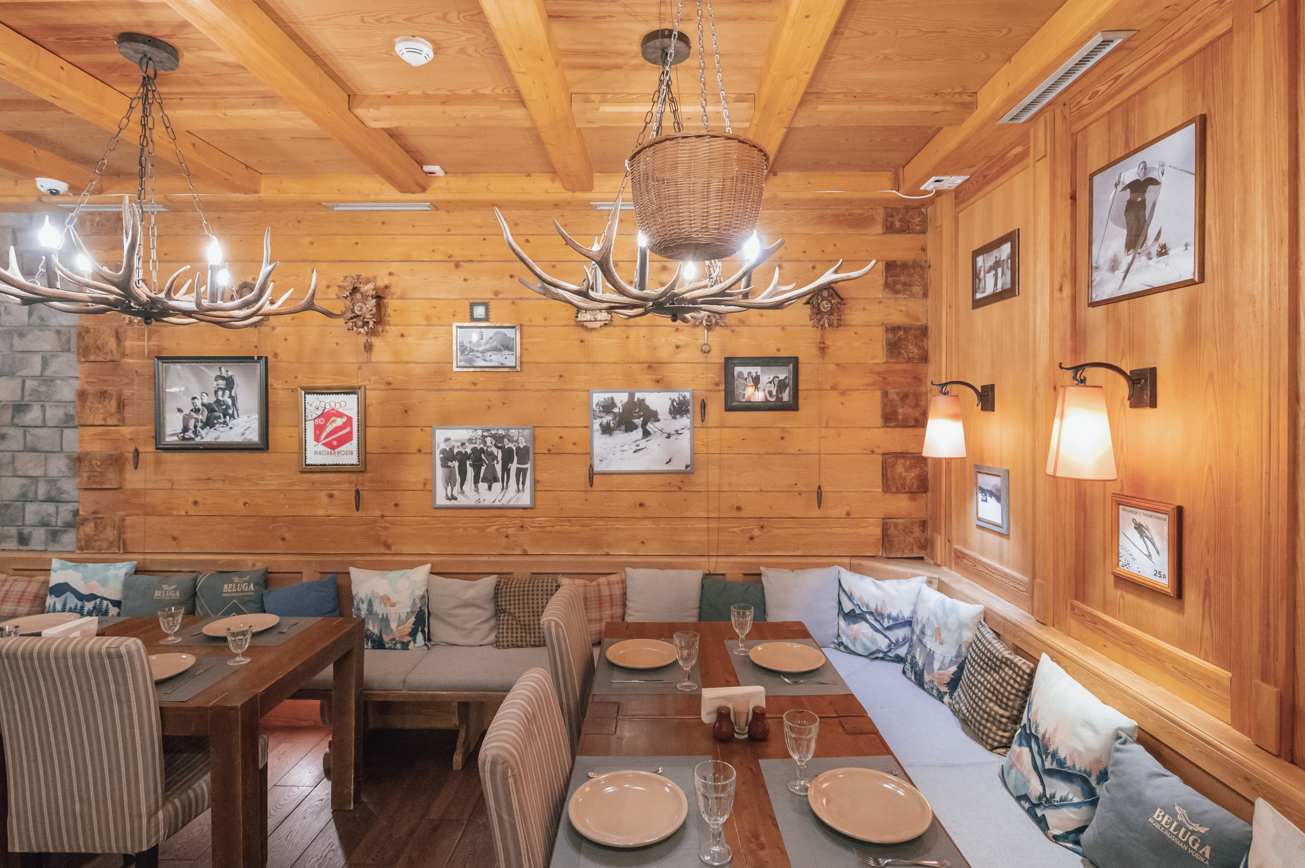 Ресторан «Шале» на курорте Газпром Поляна. Репортажный фотограф в Красной Поляне и Сочи Павлюченко Екатерина