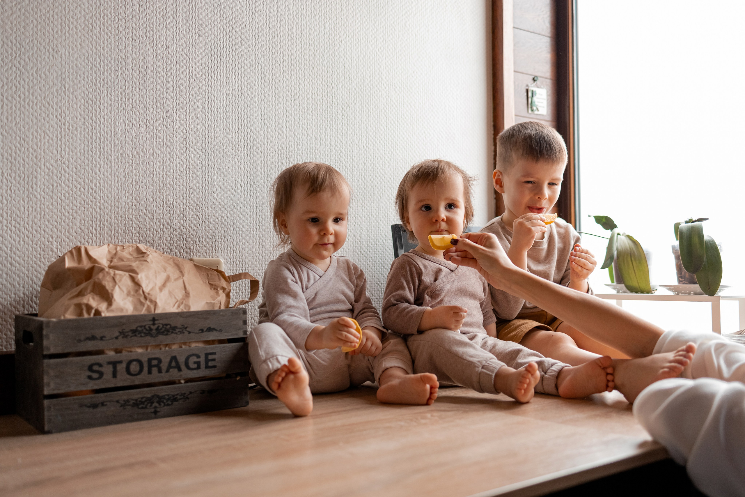 Николай, Ирина, Денис, Вика, Ника. Фотограф беременности и материнства в Москве Мария Менендес-Гонсалес
