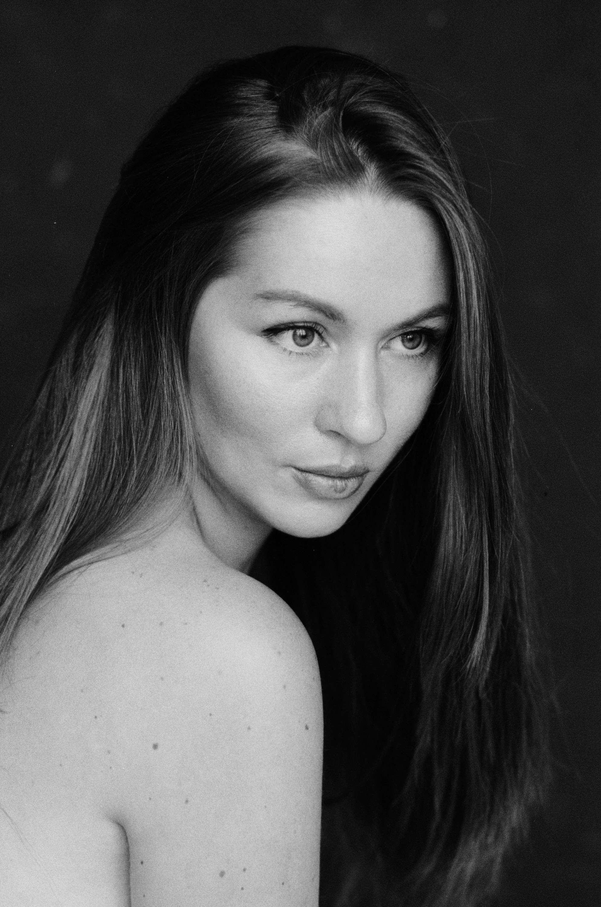 Ч/б фотосессия для Риты