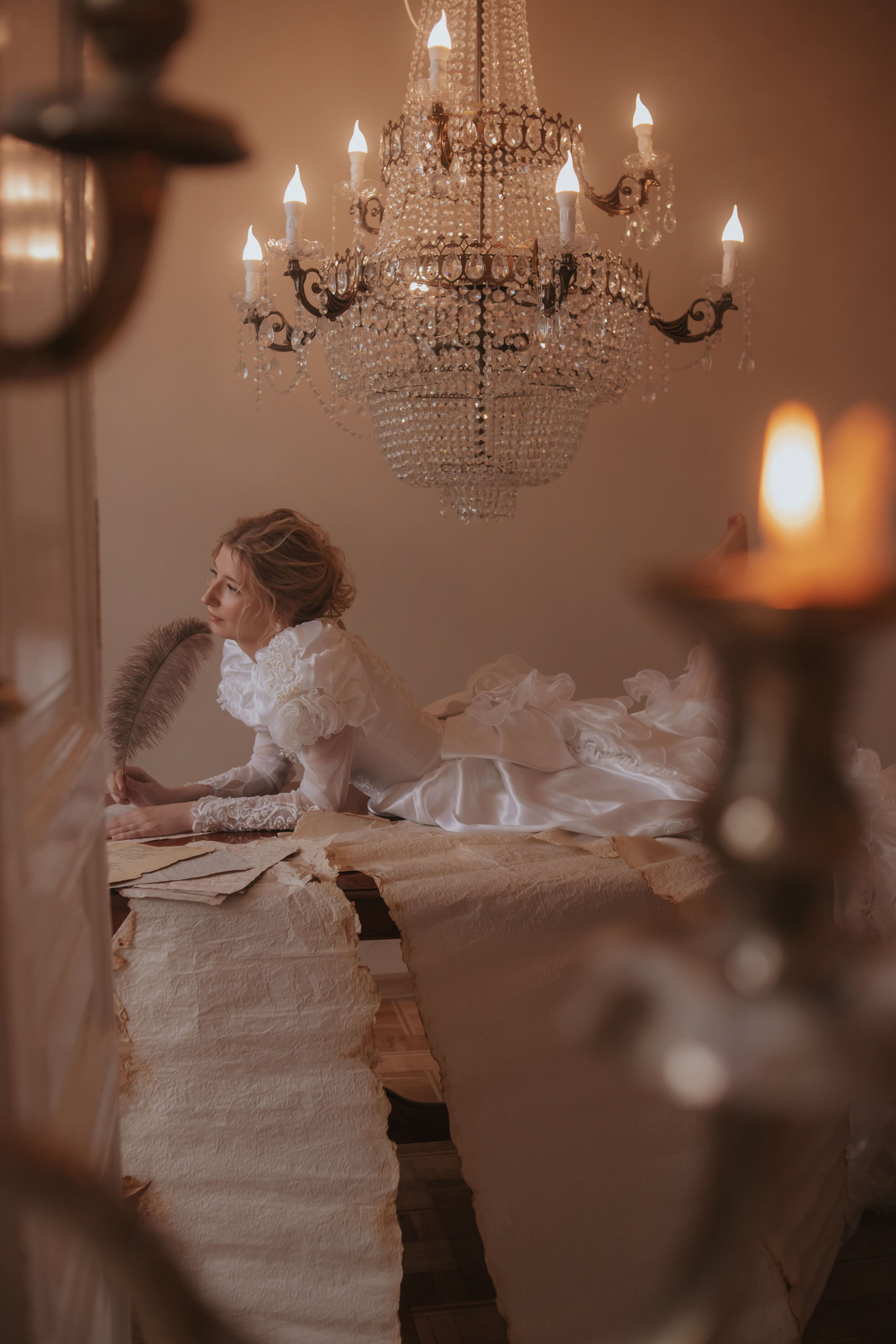 Вероника. Я буду писать тебе письма…. Художественная винтажная фотография