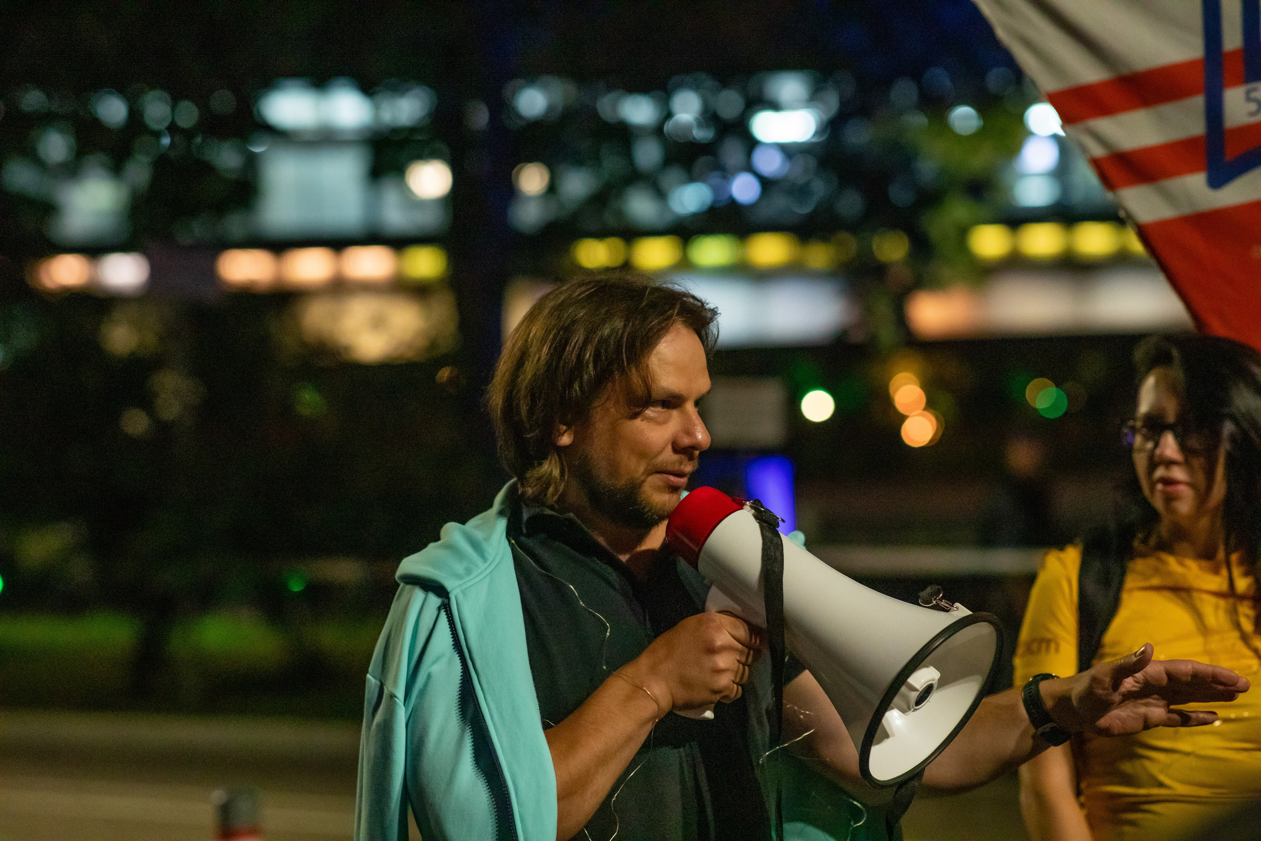 Самая крутая поддержка Ночного забега от 5 вёрст 03.08.24. Фотограф Сергей Ловкий