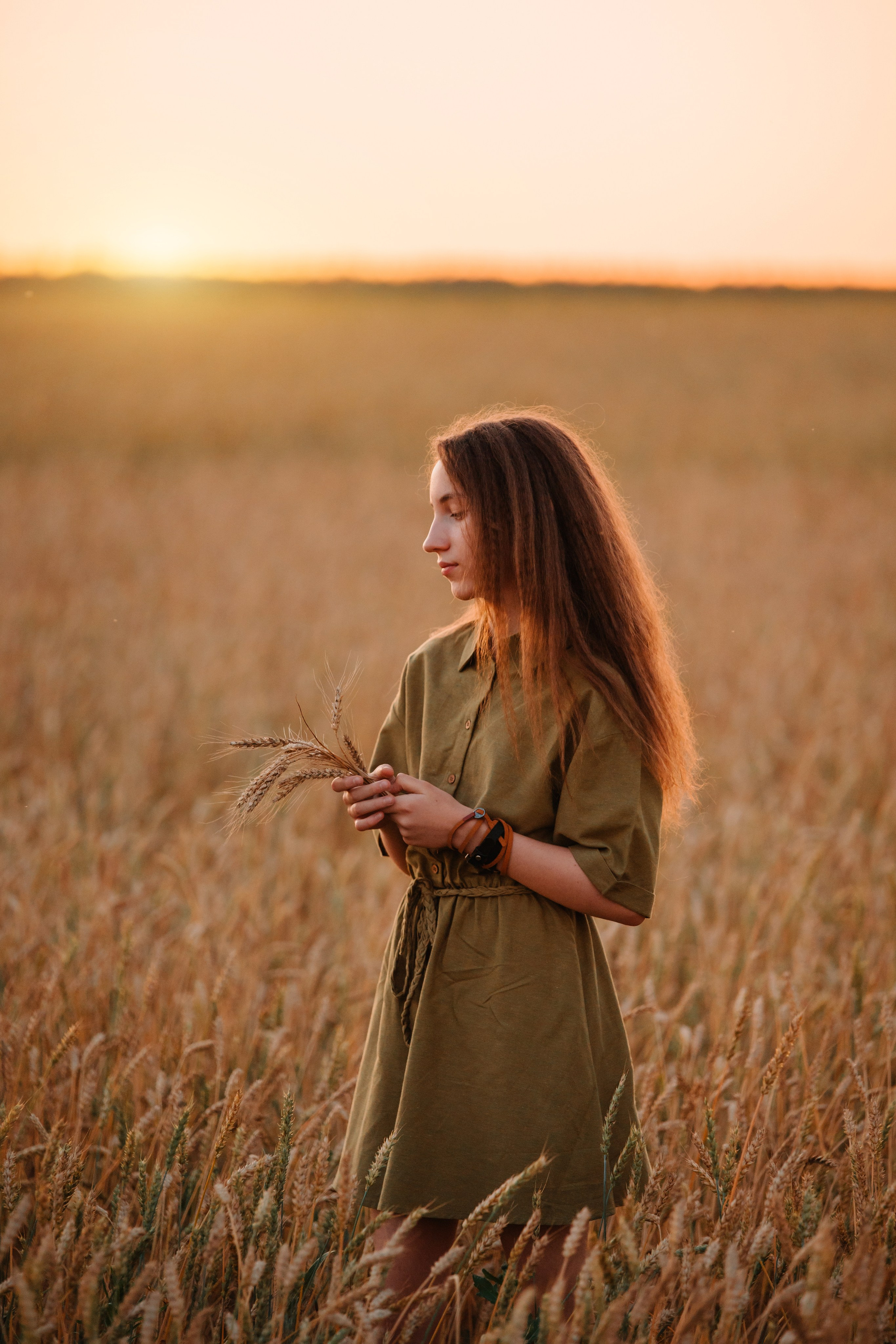 Закат для нее. Выпускные альбомы Москва и МО. Школьный и семейный фотограф