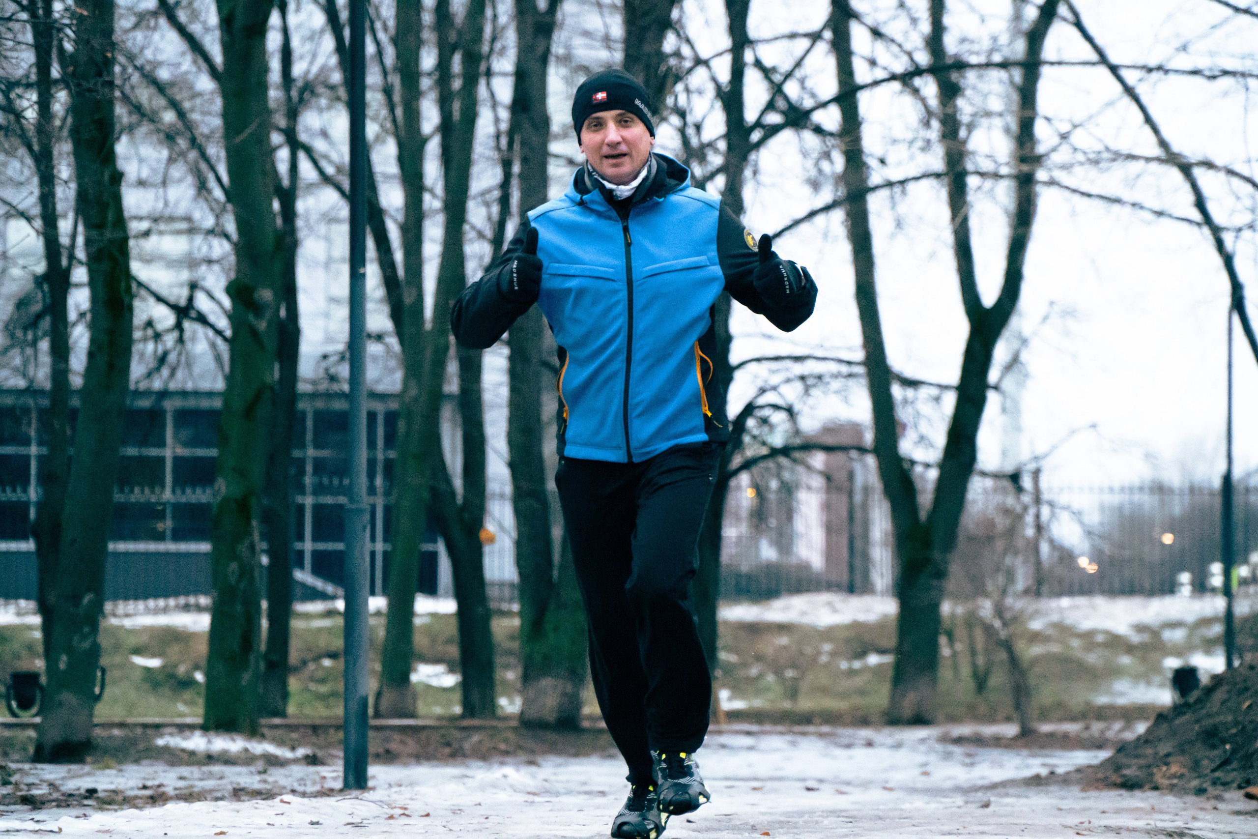 5 вёрст Наташинский 18 января 2025. Роман Капилюшов. Бег. Фото. Видео. г. Люберцы