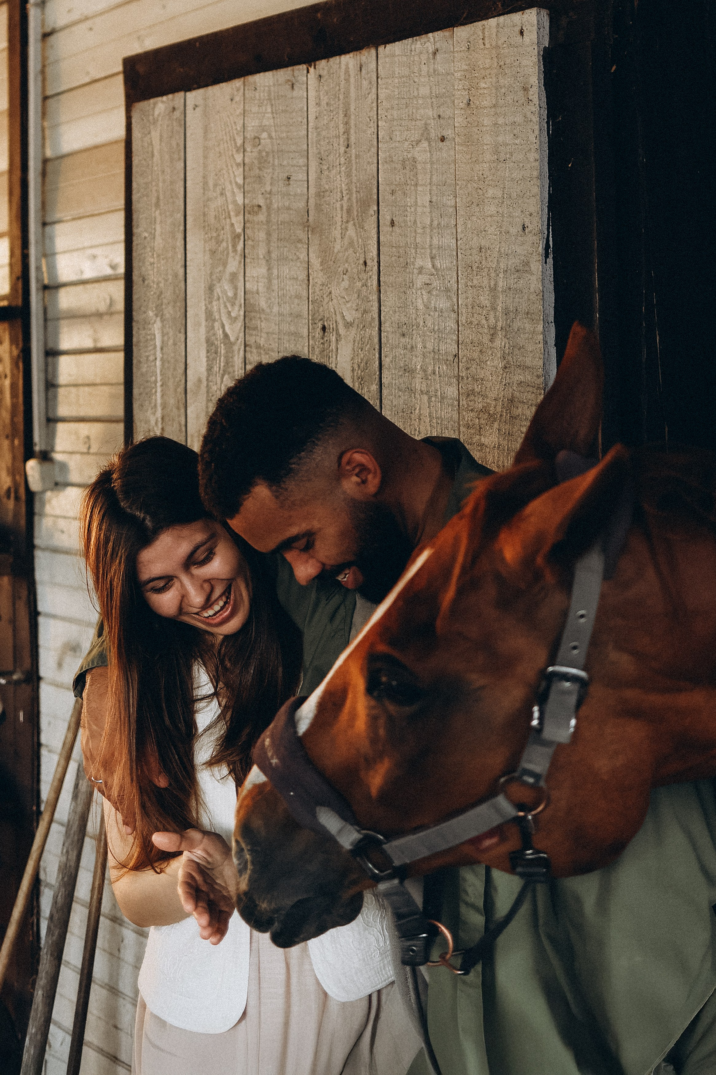 Роберт и Саша на ранчо. Семейный фотограф в Москве Марина Петра
