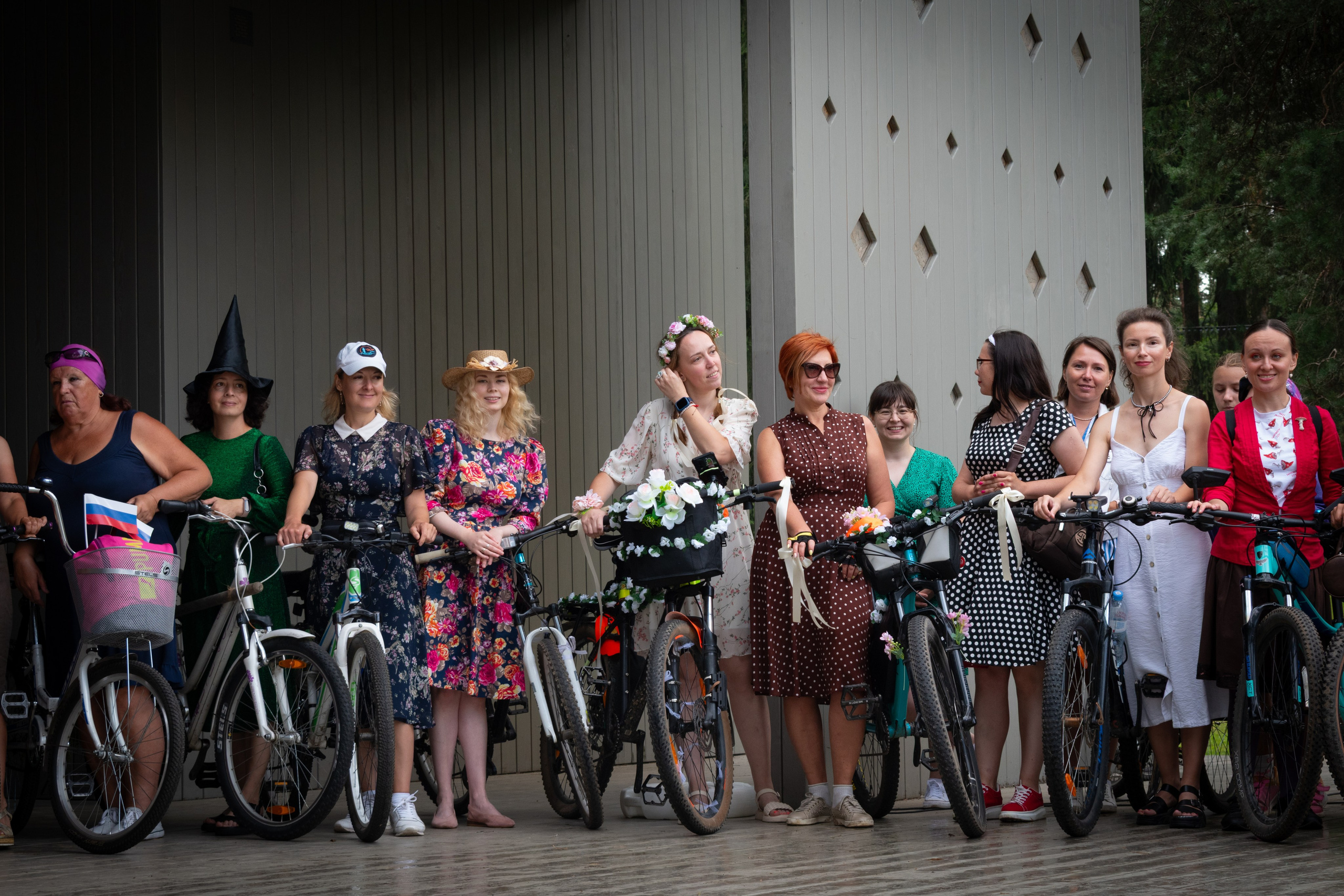 «Леди на велосипеде» — велопробег по г. Жуковскому 2025. Репортажный фотограф Сыбер Мартти