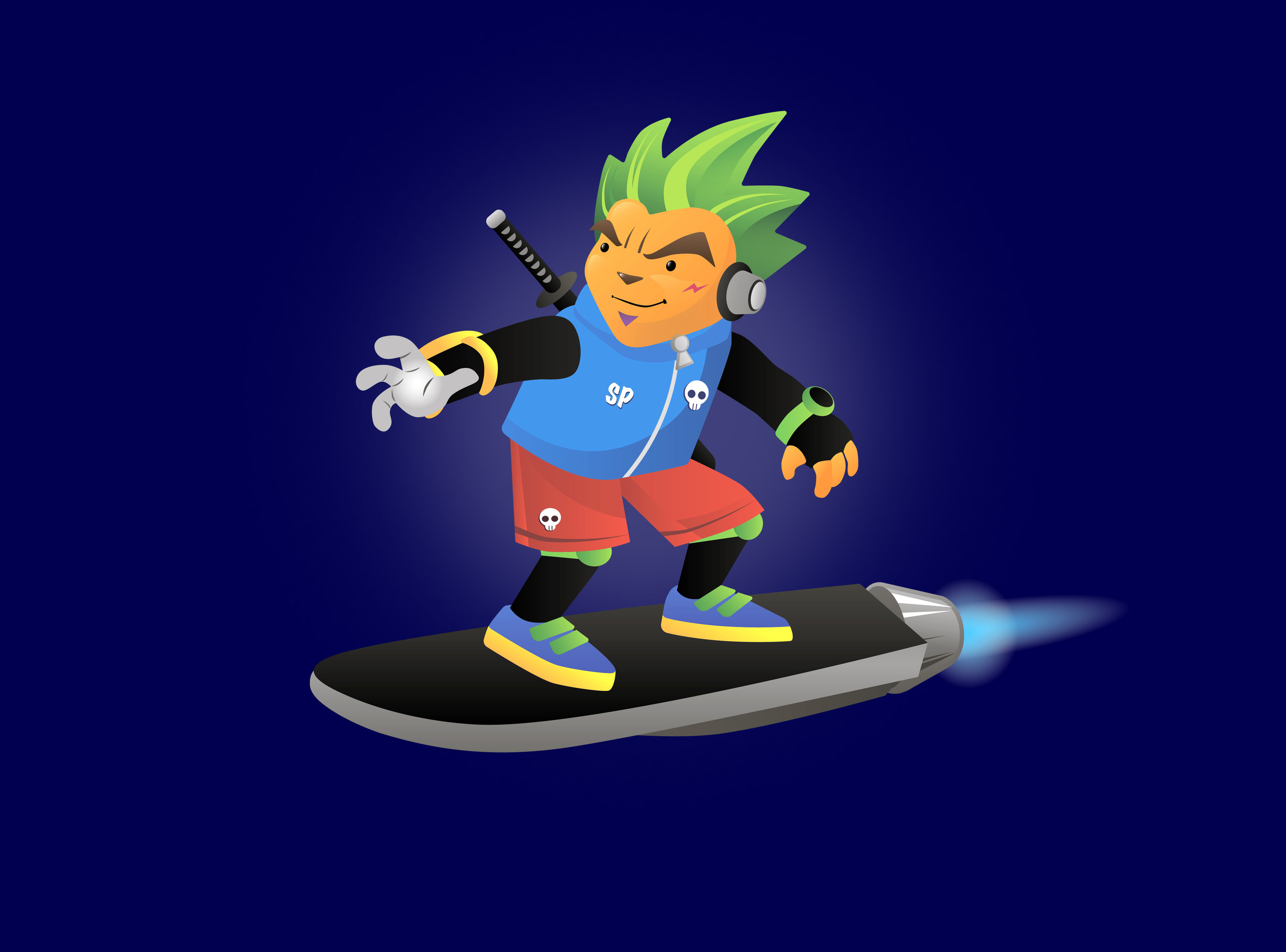 Illustrations. Графический дизайнер и иллюстратор Айрат Давлетшин