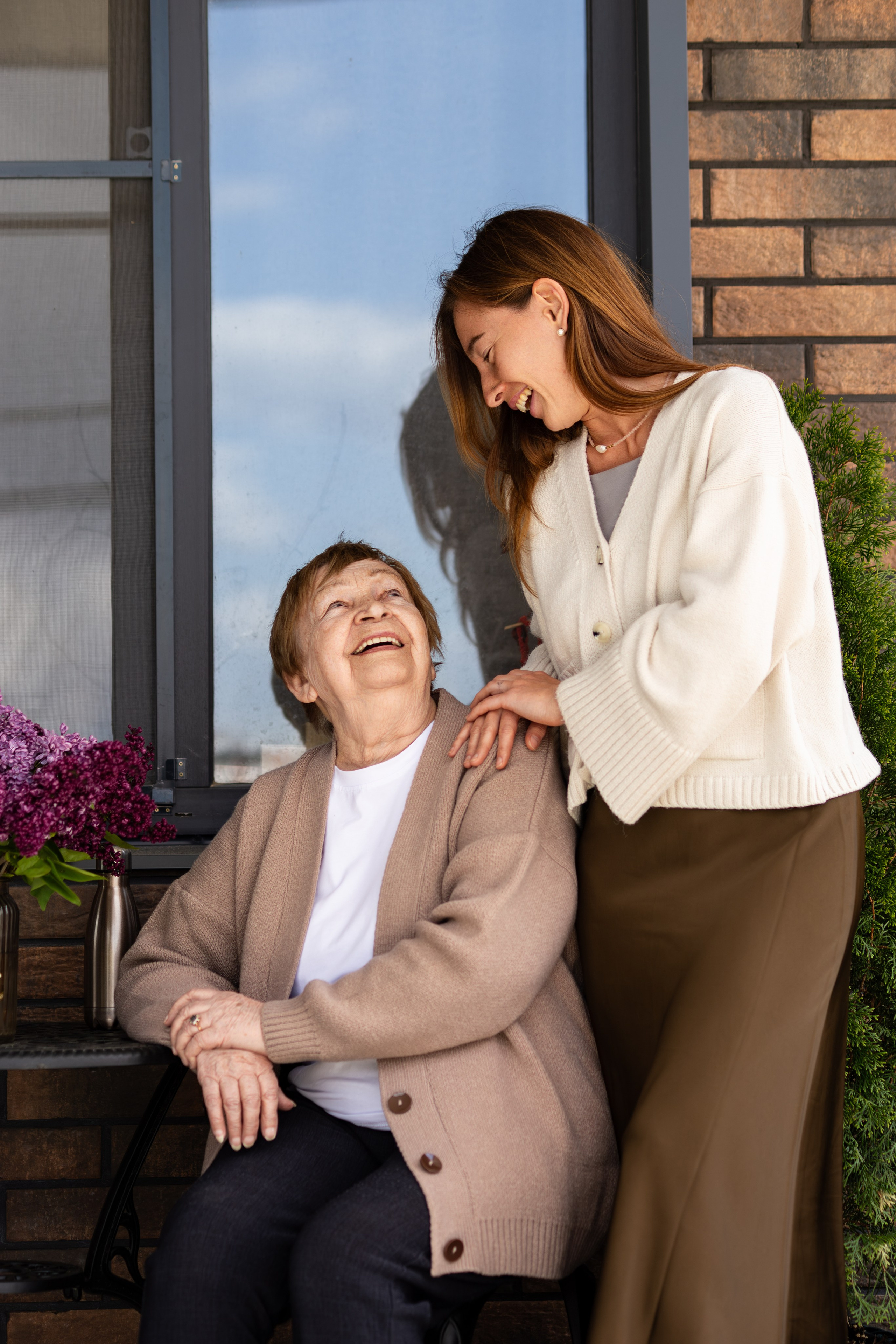 Бабушка и внучка. Фотограф Москва / Балашиха