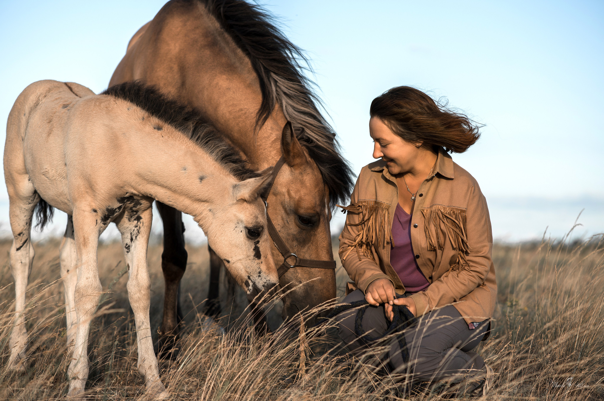 Семья Василия и Натальи. Конный фотограф в Саратове Юлия Иванова