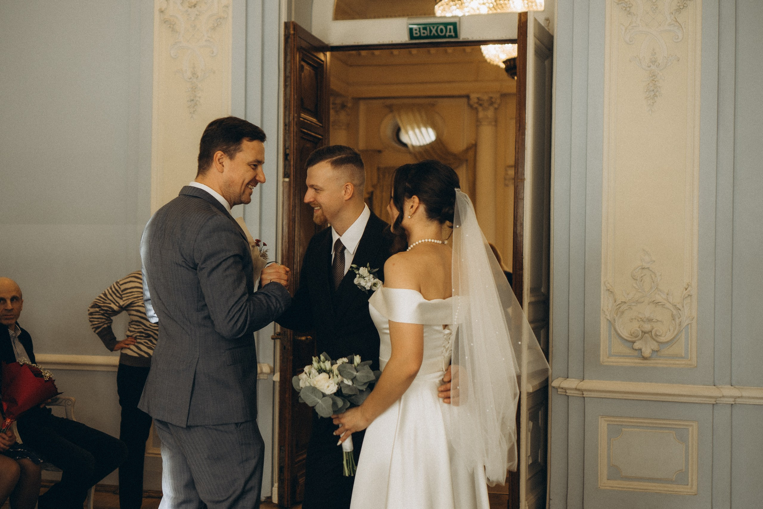 СВАДЕБНАЯ СЬЕМКА ВО ВТОРОМ ДВОРЦЕ БРАКОСОЧЕТАНИЯ. Профессиональный фотограф, Санкт-Петербург — Виктория Богомолова