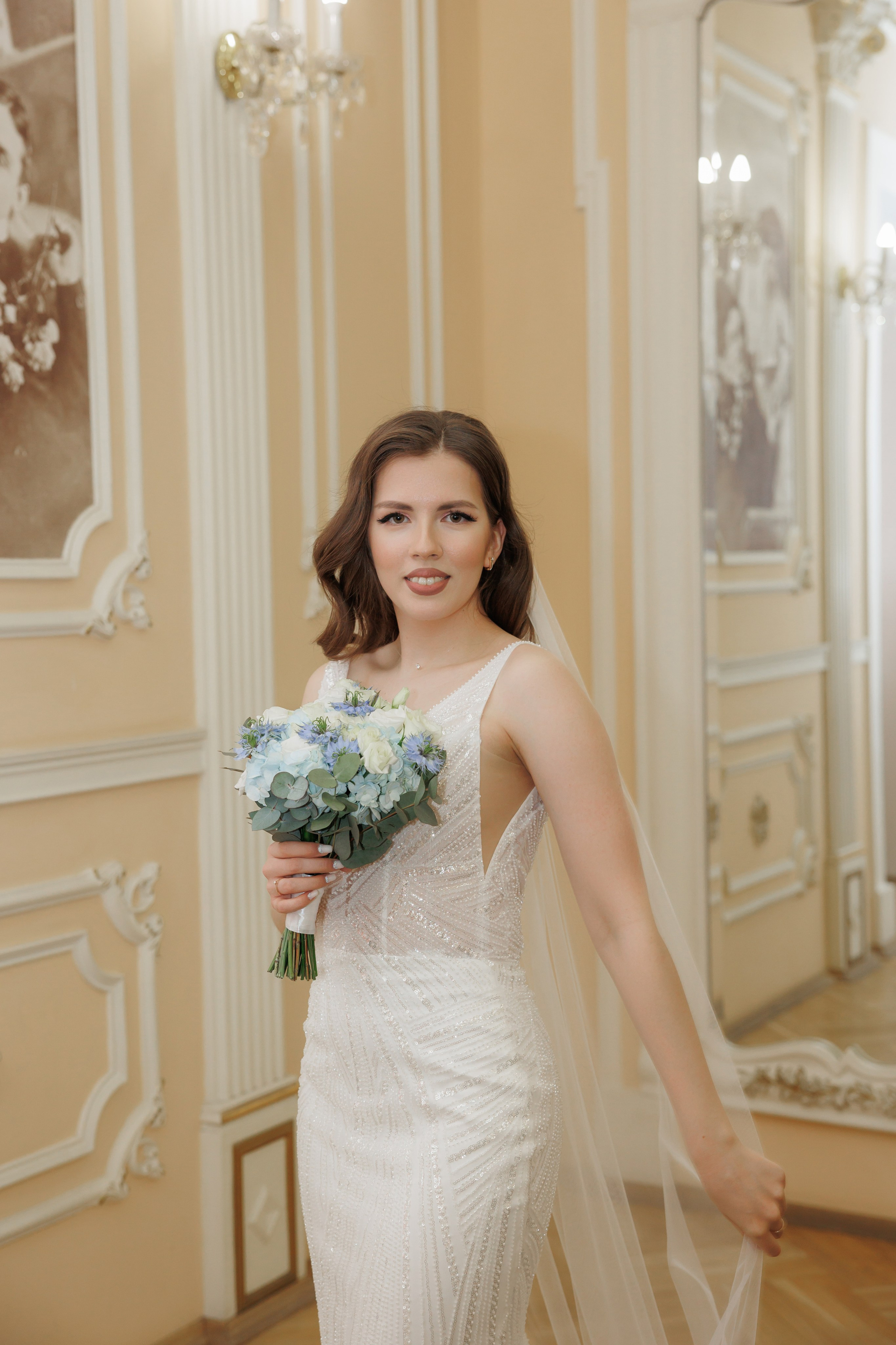 Даша и Дима, Грибоедовский ЗАГС. Свадебный и репортажный фотограф (Москва, Королев и другие)