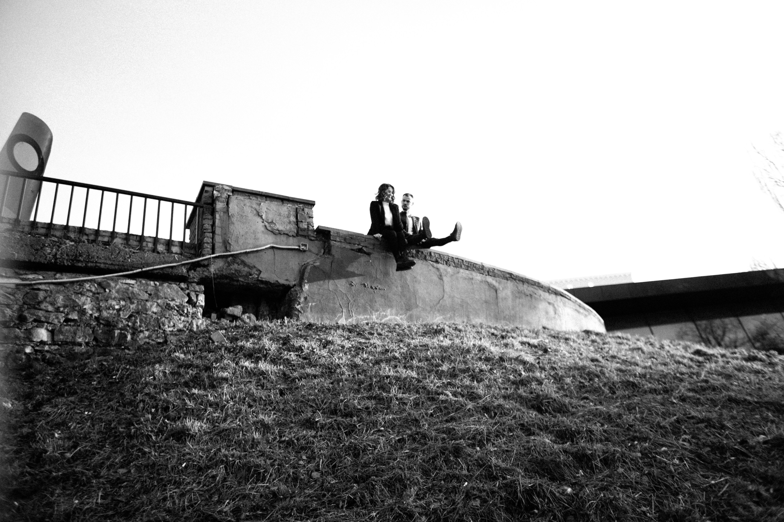У Колеса обозрения. Фотограф в Нижнем Новгороде