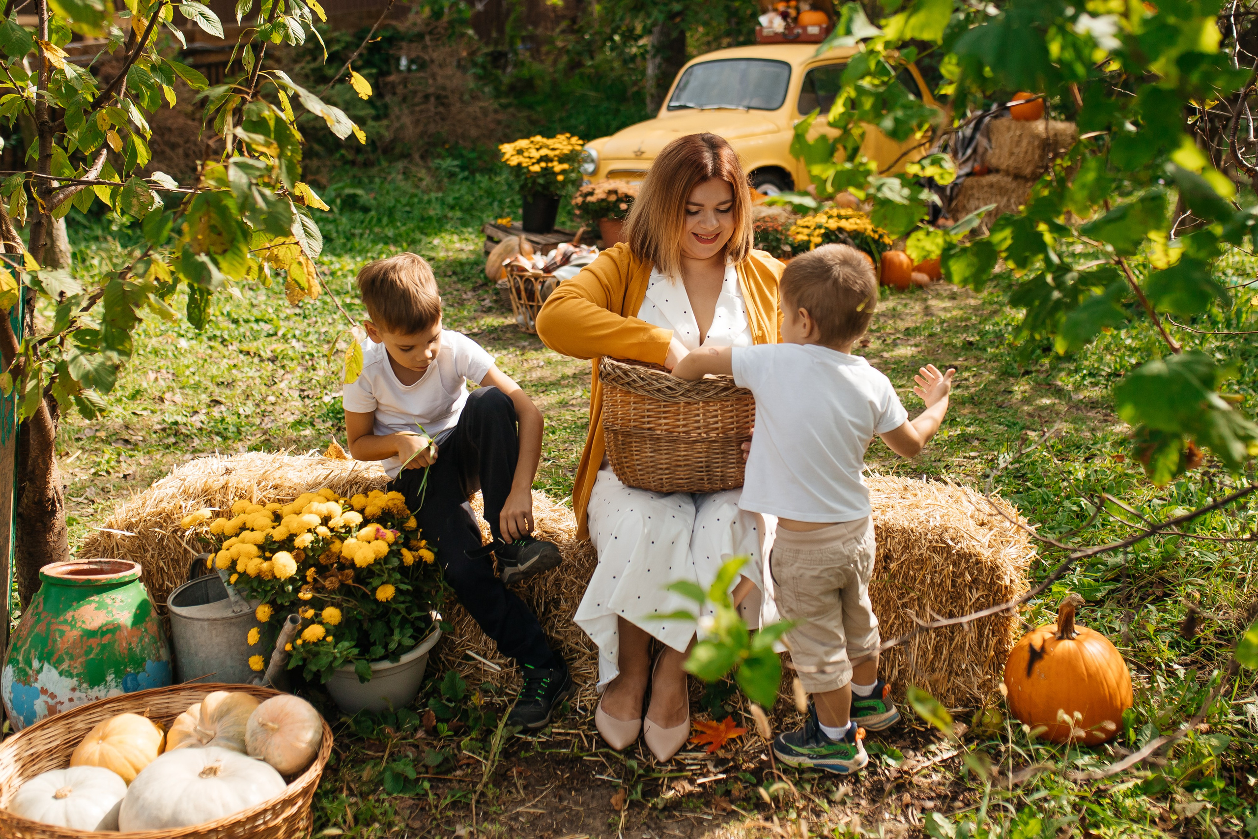 Семья Пригорницких. Осень. Фотограф в Ростов-на-Дону Виктория Савчук
