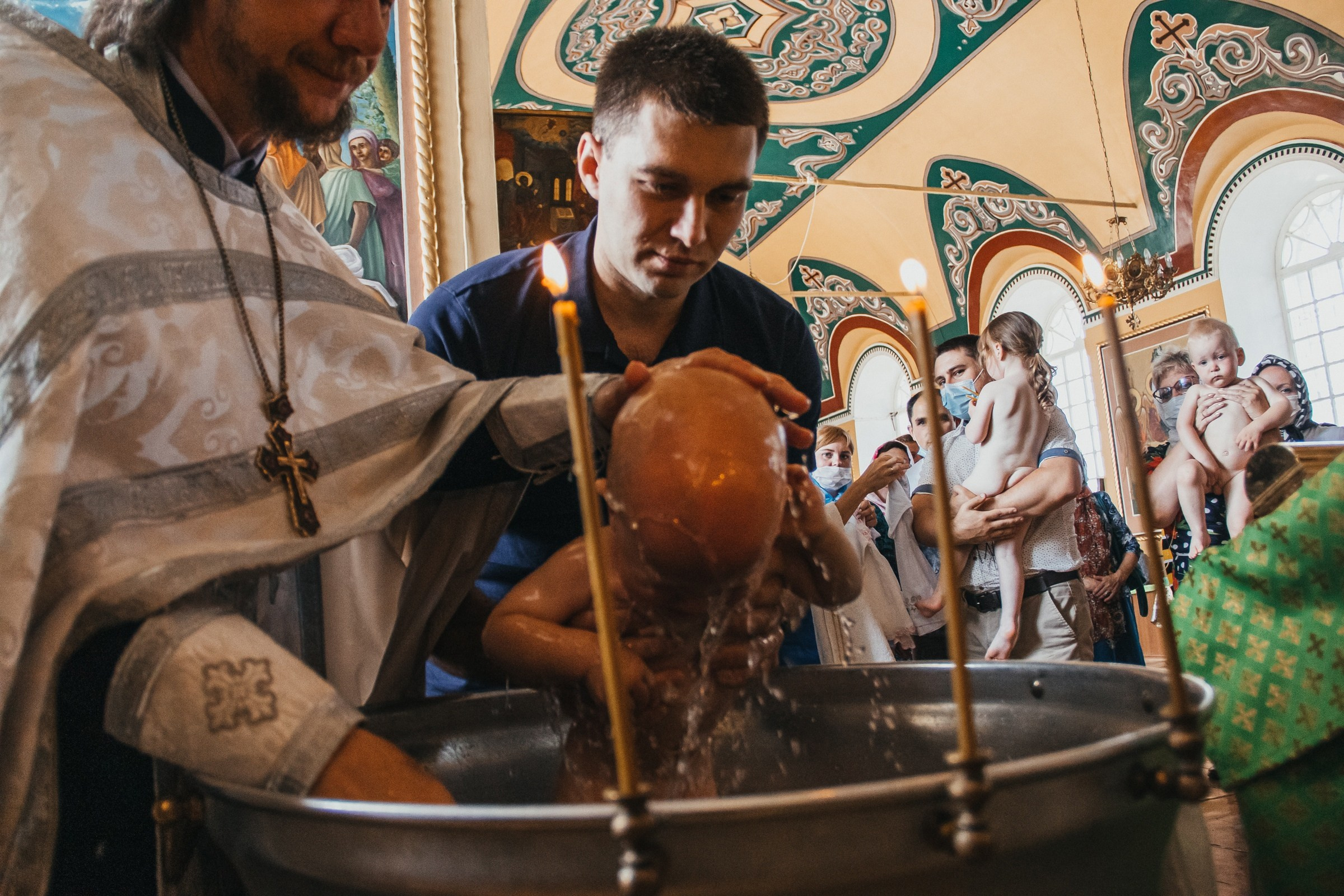 КРЕЩЕНИЕ. Фотограф Максим Мельников