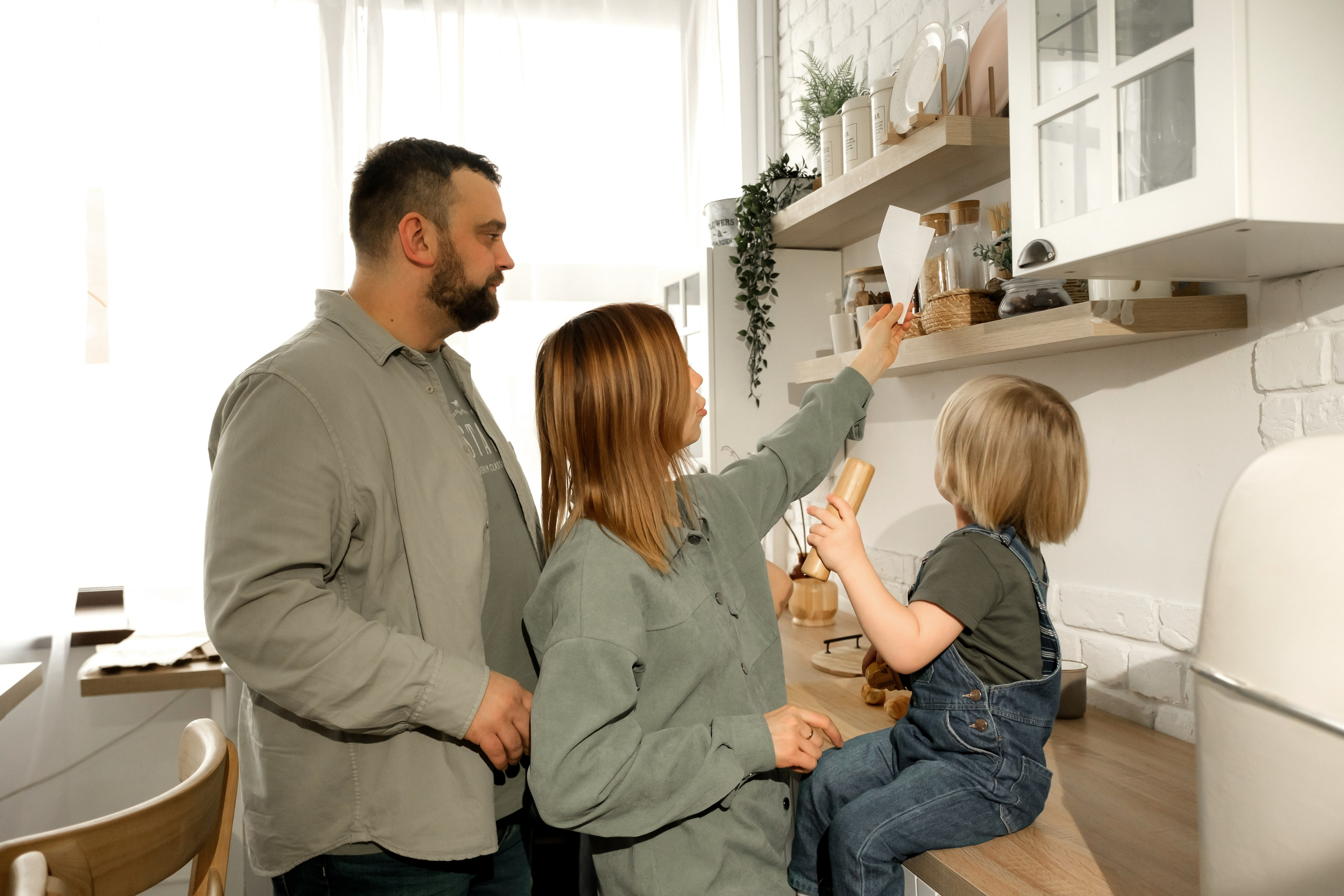 Домашняя съемка семьи Ольги