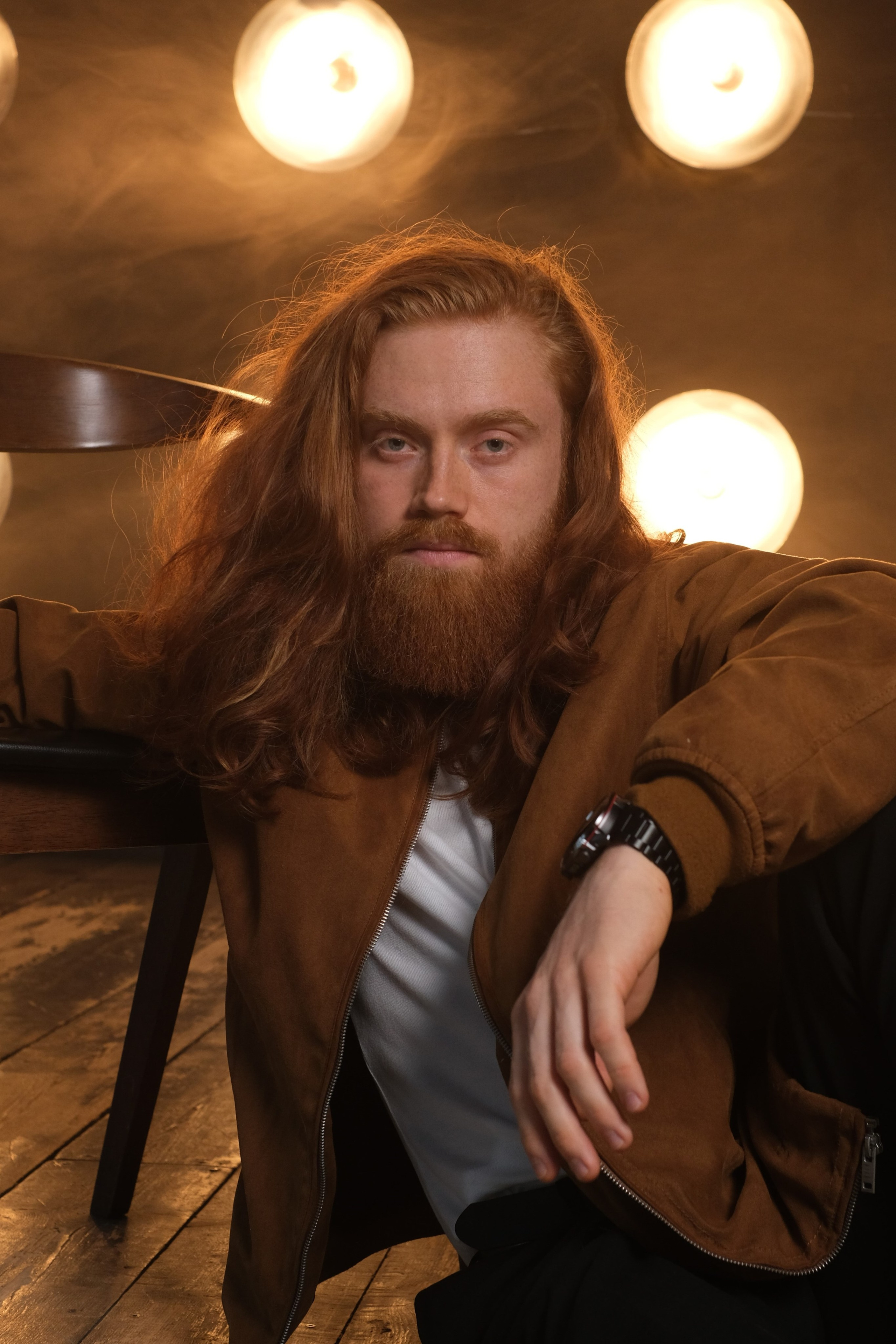 Мужской портрет. Даниил. Локация: WoodStudios. Фотограф Наталия Стромцова │Москва