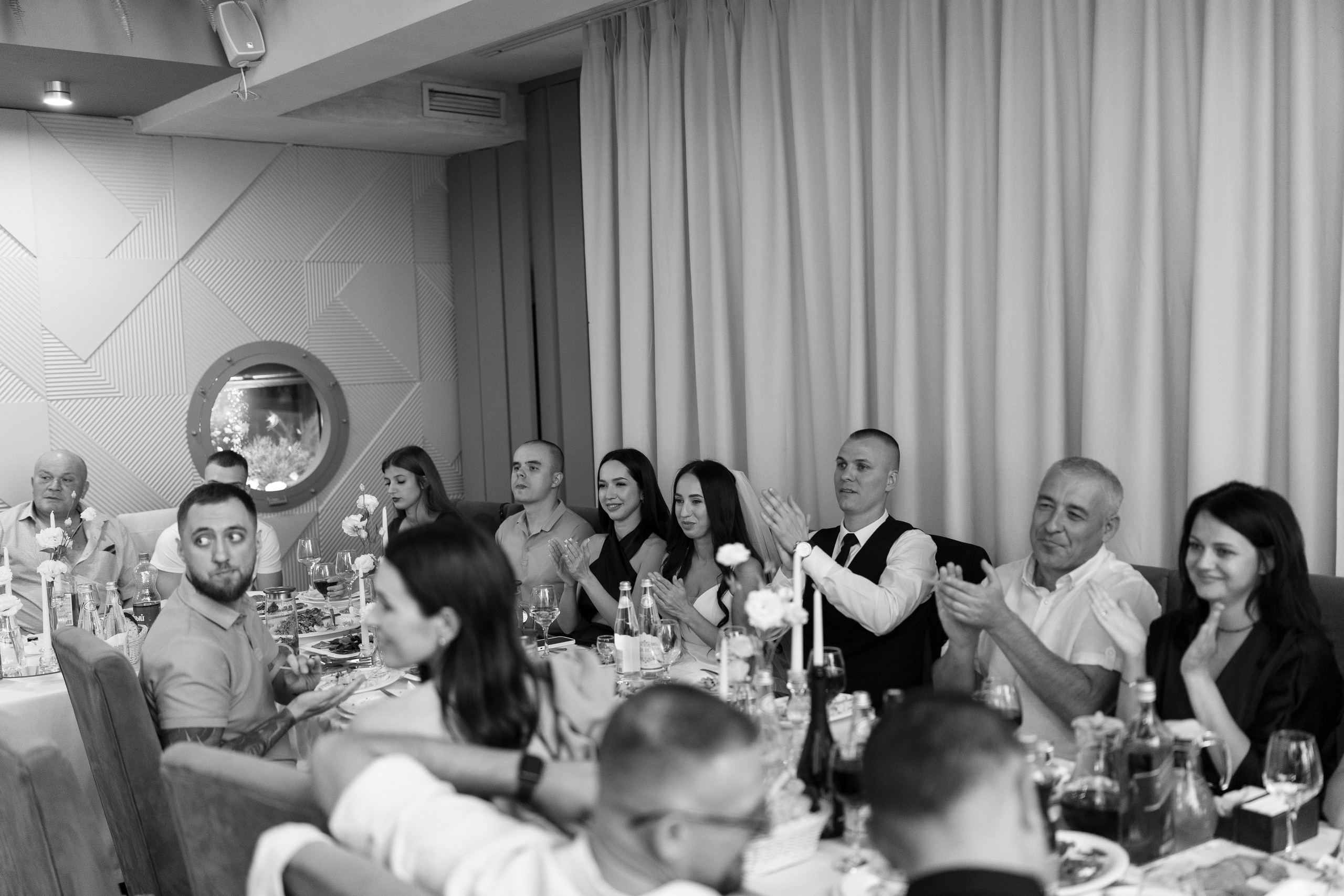 Свадебный ужин в Альбатросе. Анастасия Безуглова- свадебный фотограф в Таганроге