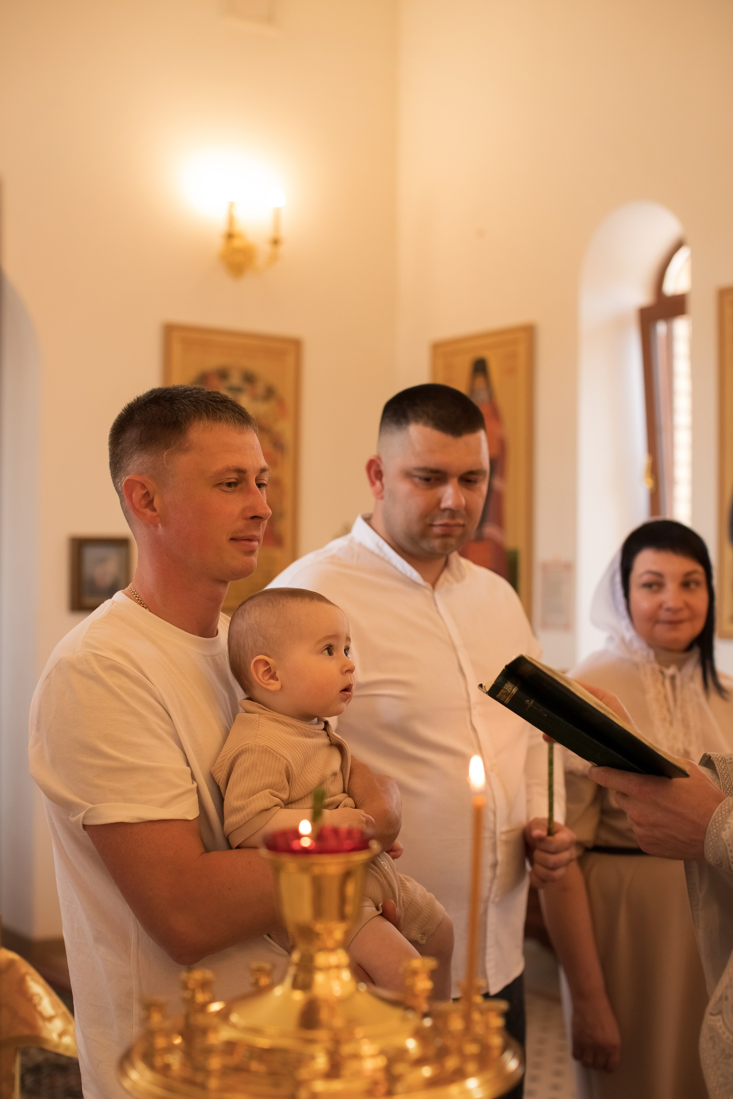 Таинство Крещения Мирона. Семейный и детский фотограф в Саратове Полина Коткина