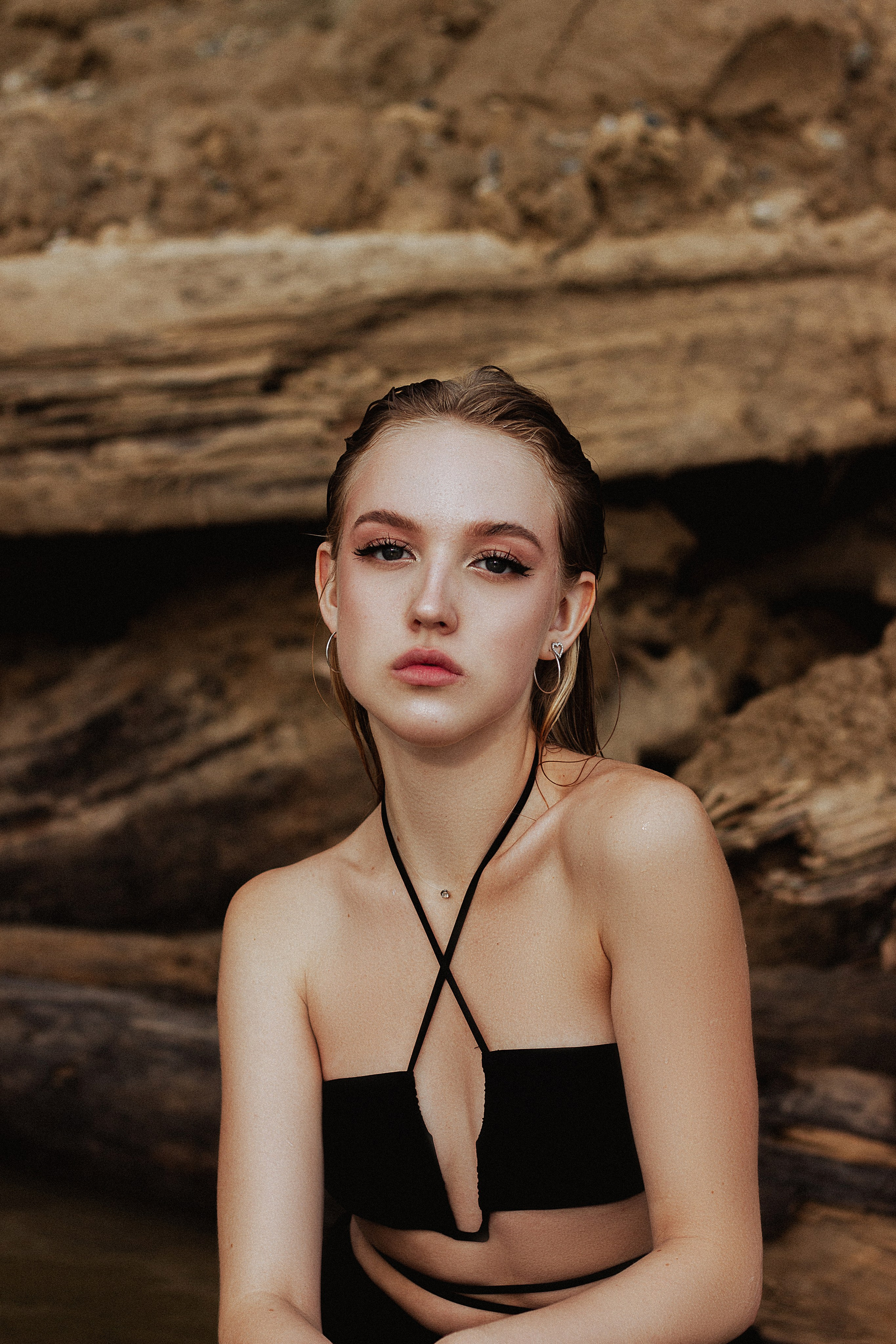 Пляж на камнях. Фотограф Новосибирск